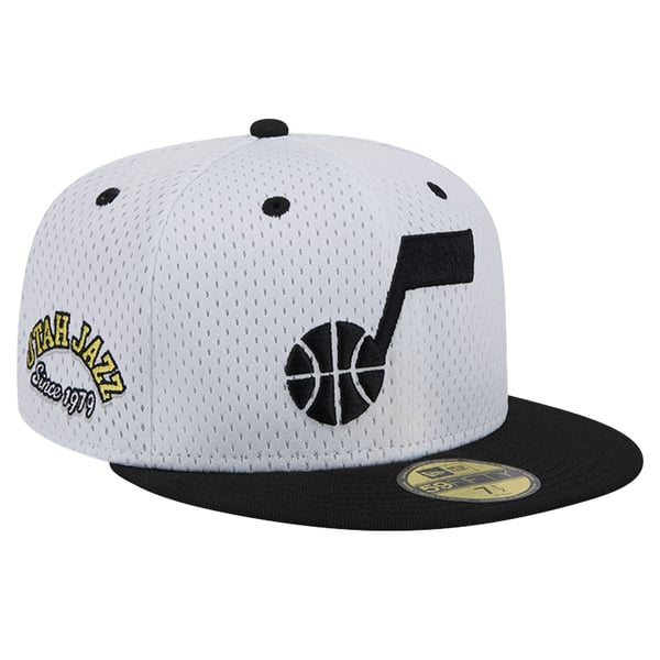 New Era NBA Utah Jazz Vintage Retro Logo Clarkson Sexton Markkanen Jersey Hat s-l400.jpg main image 4