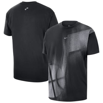 Utah Jazz Nike 2026 Standard Issue Practice Icon T-Shirt - Black