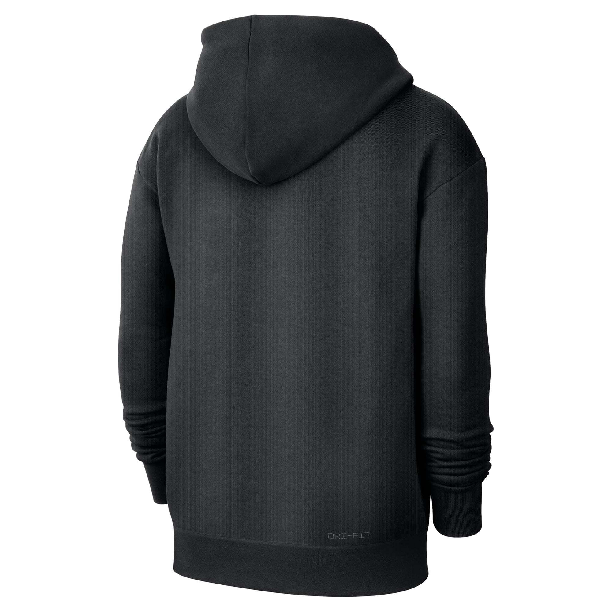Sweat à capuche Nike Authentic Travel Standard Issue Dri-Fit noir pour homme, Utah Jazz.