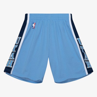 Utah Jazz Mitchell & Ness 2006 Alternate Shorts - Columbia Blue - Mens