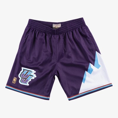 Utah Jazz Mitchell & Ness Swingman Shorts 1996-97