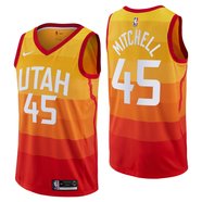 Heel Federal Arrowhead Donovan Mitchell Youth Jersey Orange Airplane Heel Federal Arrowhead Donovan Mitchell Youth Jersey Orange Airplane