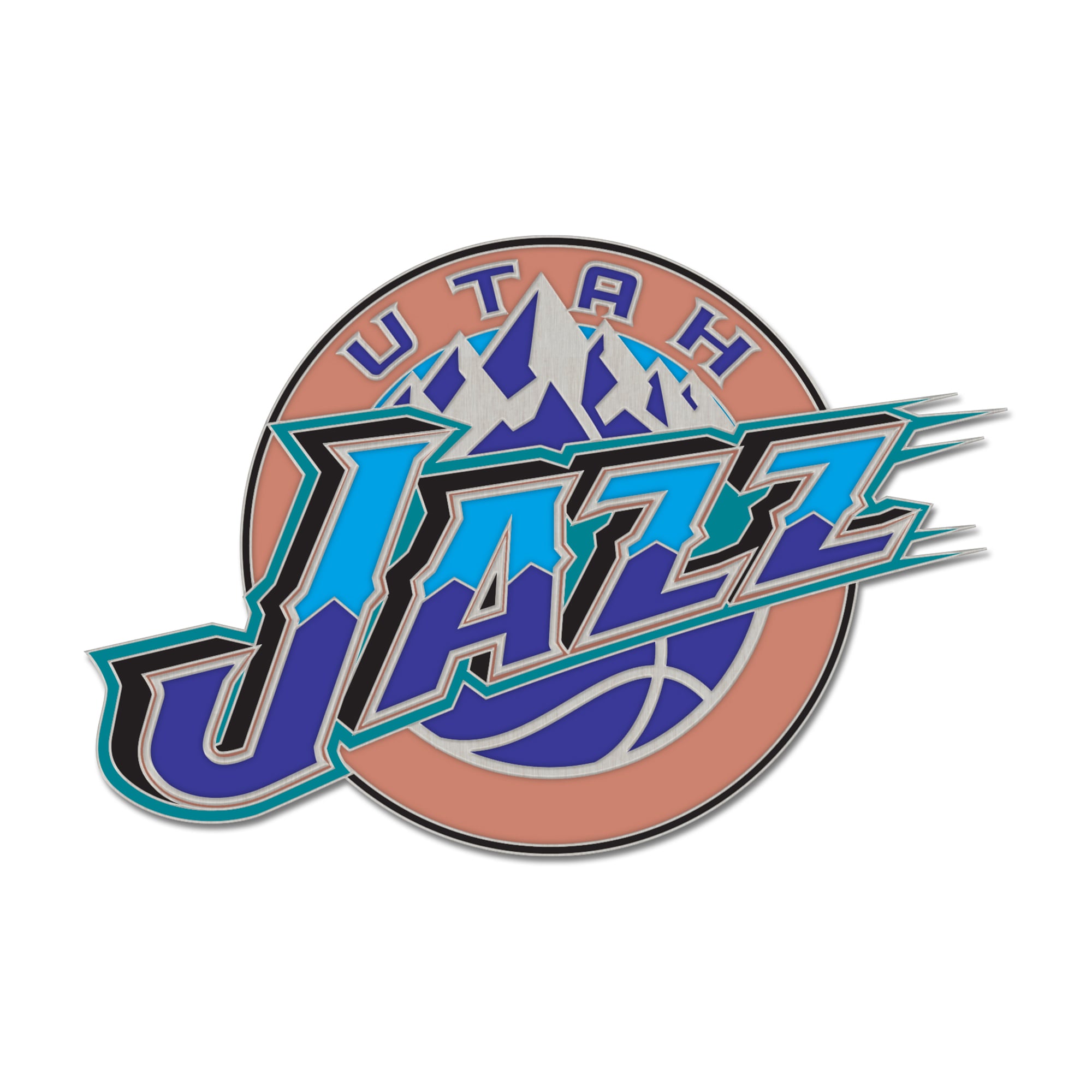 WinCraft Utah Jazz Hardwood Classics Collector Pin