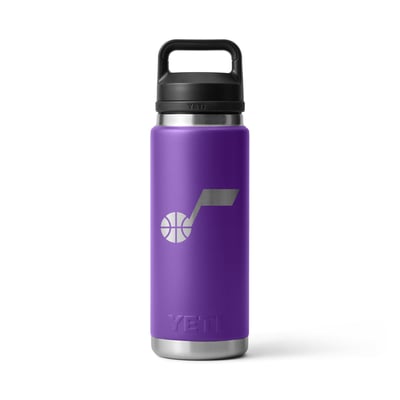 Utah Jazz YETI 26oz. Rambler Chug Water Bottle