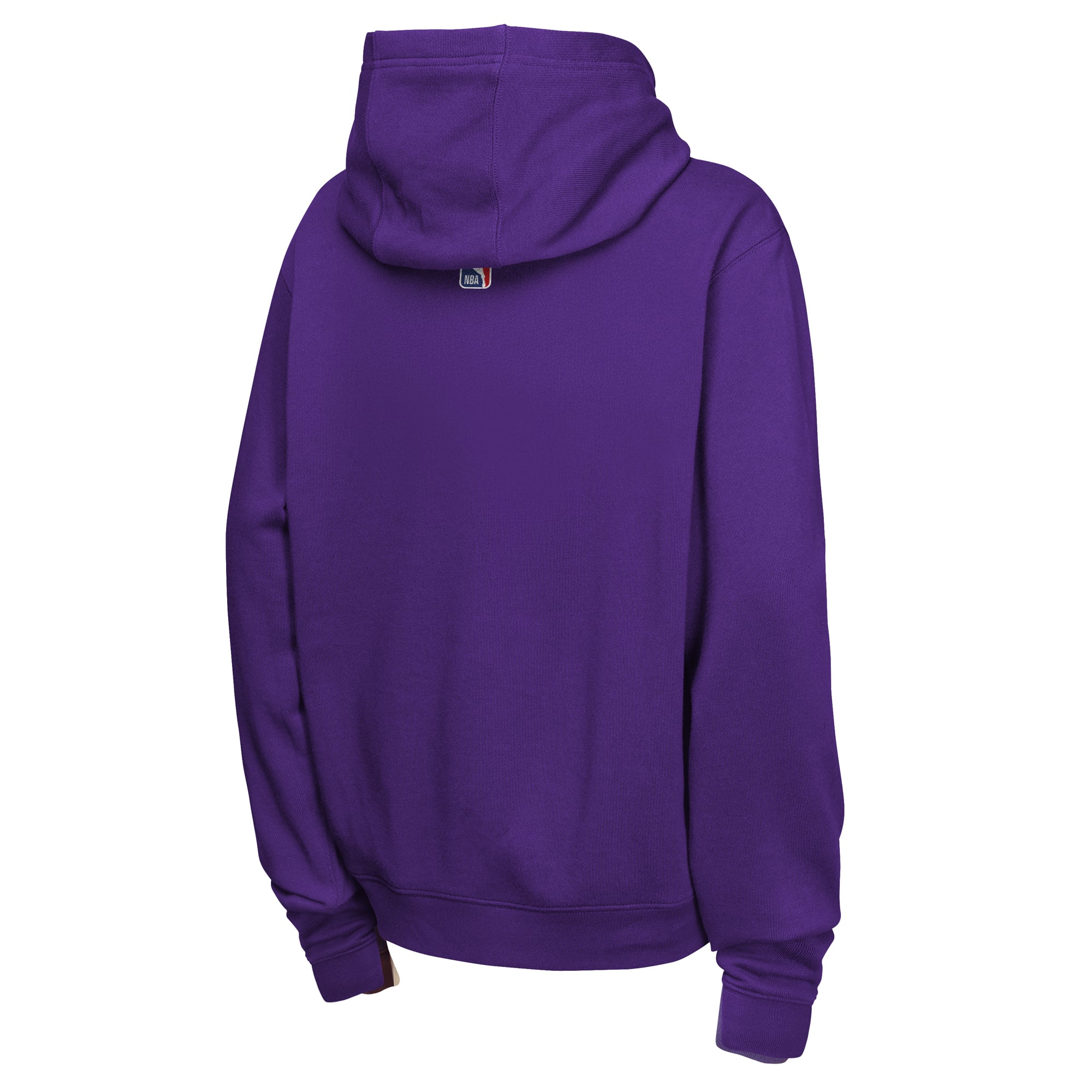Sweat à capuche Nike Essential Logo Club violet pour jeunes Utah Jazz