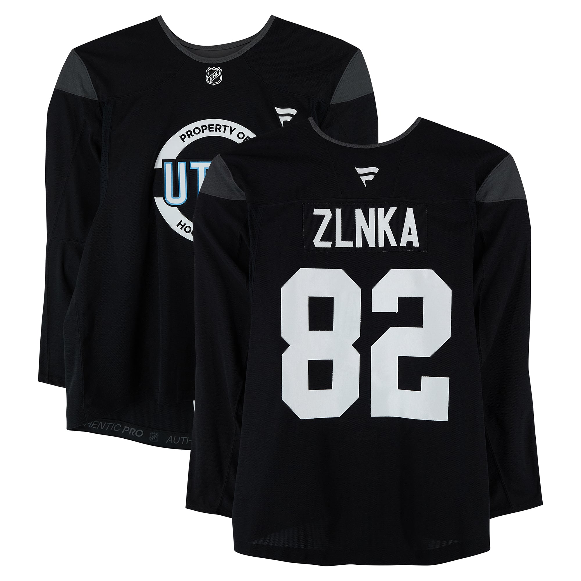 Adam Žlnka Utah Mammoth Practice-Used #82 Jersey from the 2024-25 NHL Season