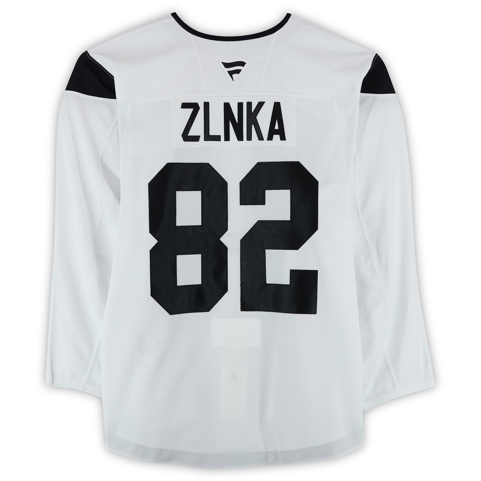 Maillot blanc n° 82 porté à l'entraînement par Adam Žlnka (Utah Mammoth) lors de la saison 2024-2025 de la LNH