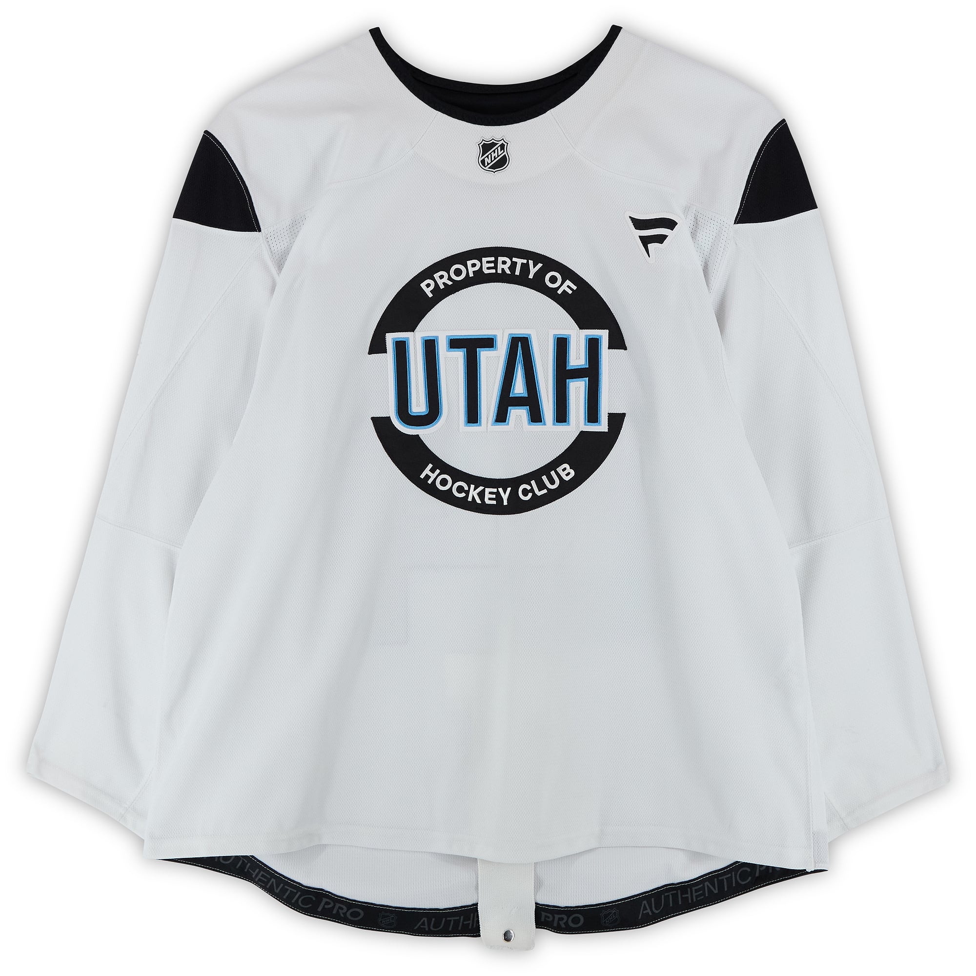 Barrett Hayton Utah Mammoth Practice-Used #27 Jersey from the 2024-25 NHL Season
