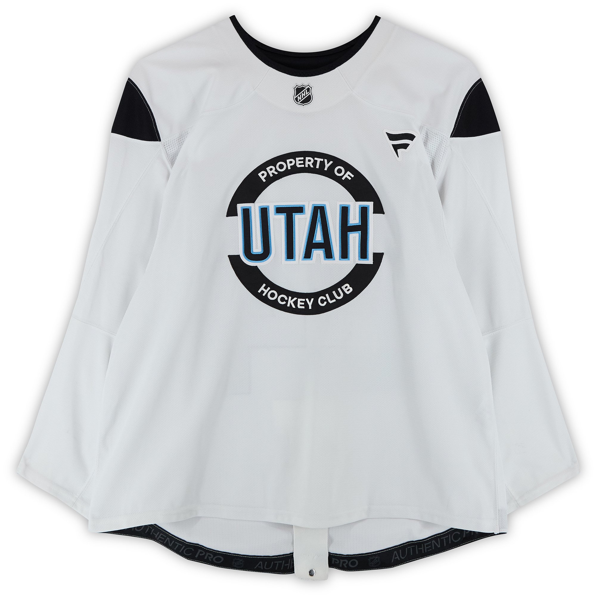 Ben McCartney Utah Hockey Club Practice-Used #62 White Jersey from the 2024-25 NHL Season