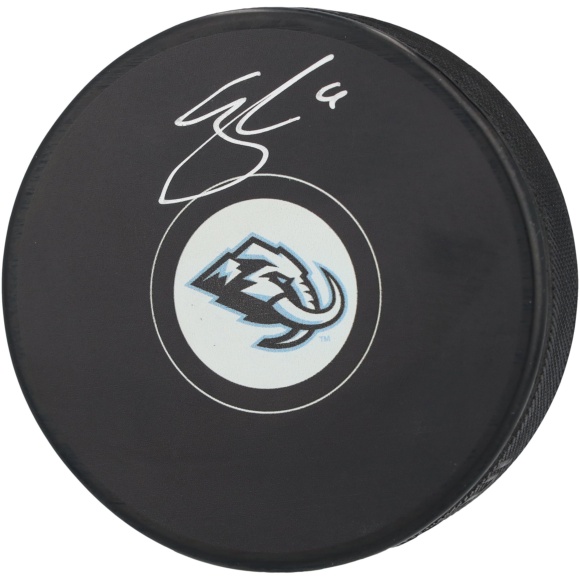 Rondelle de hockey autographiée par Clayton Keller (Utah Mammoth)