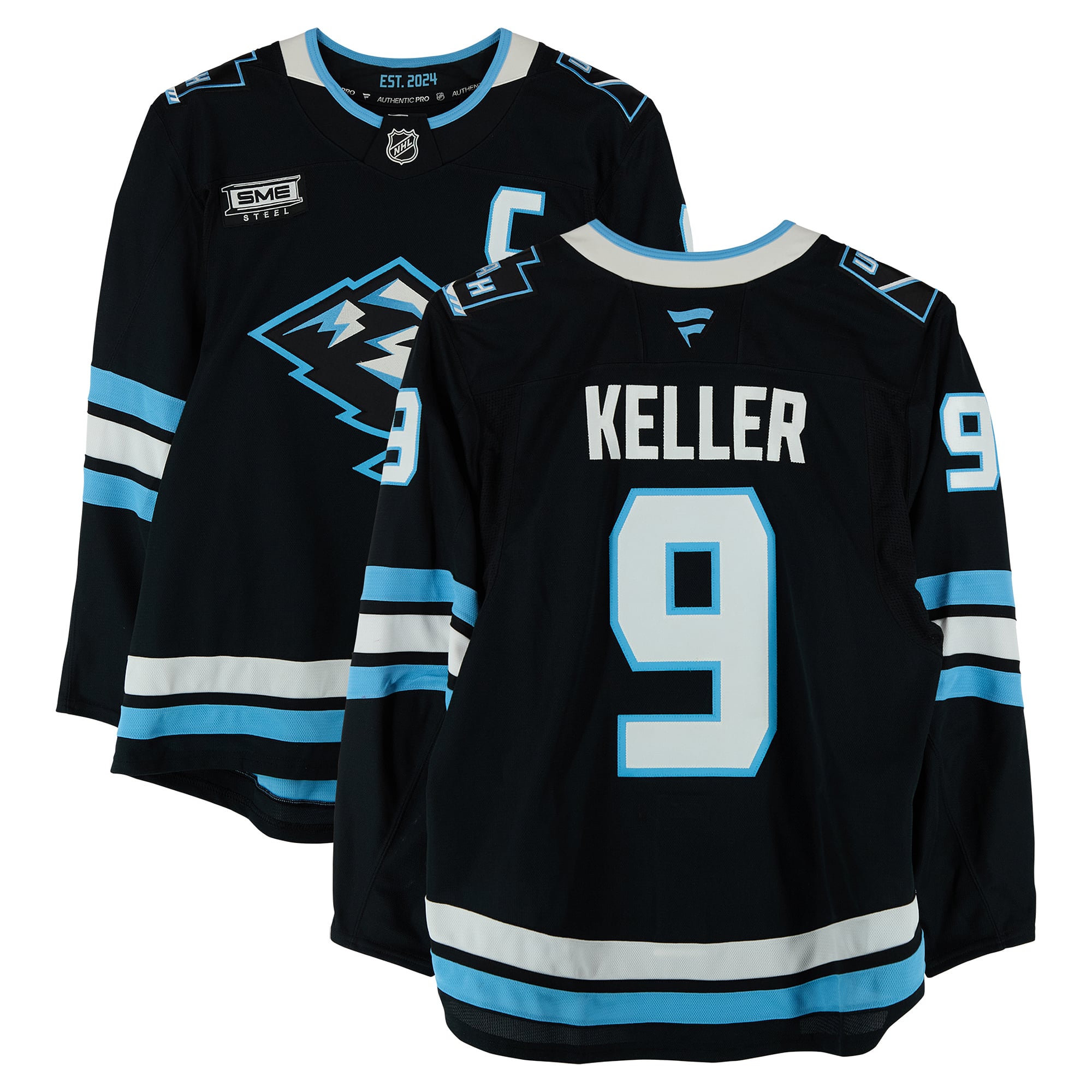 Clayton Keller Utah Mammoth Game-Used #9 Jersey Worn During Round One of the 2026 Stanley Cup Playoffs vs. Vegas Golden Knights