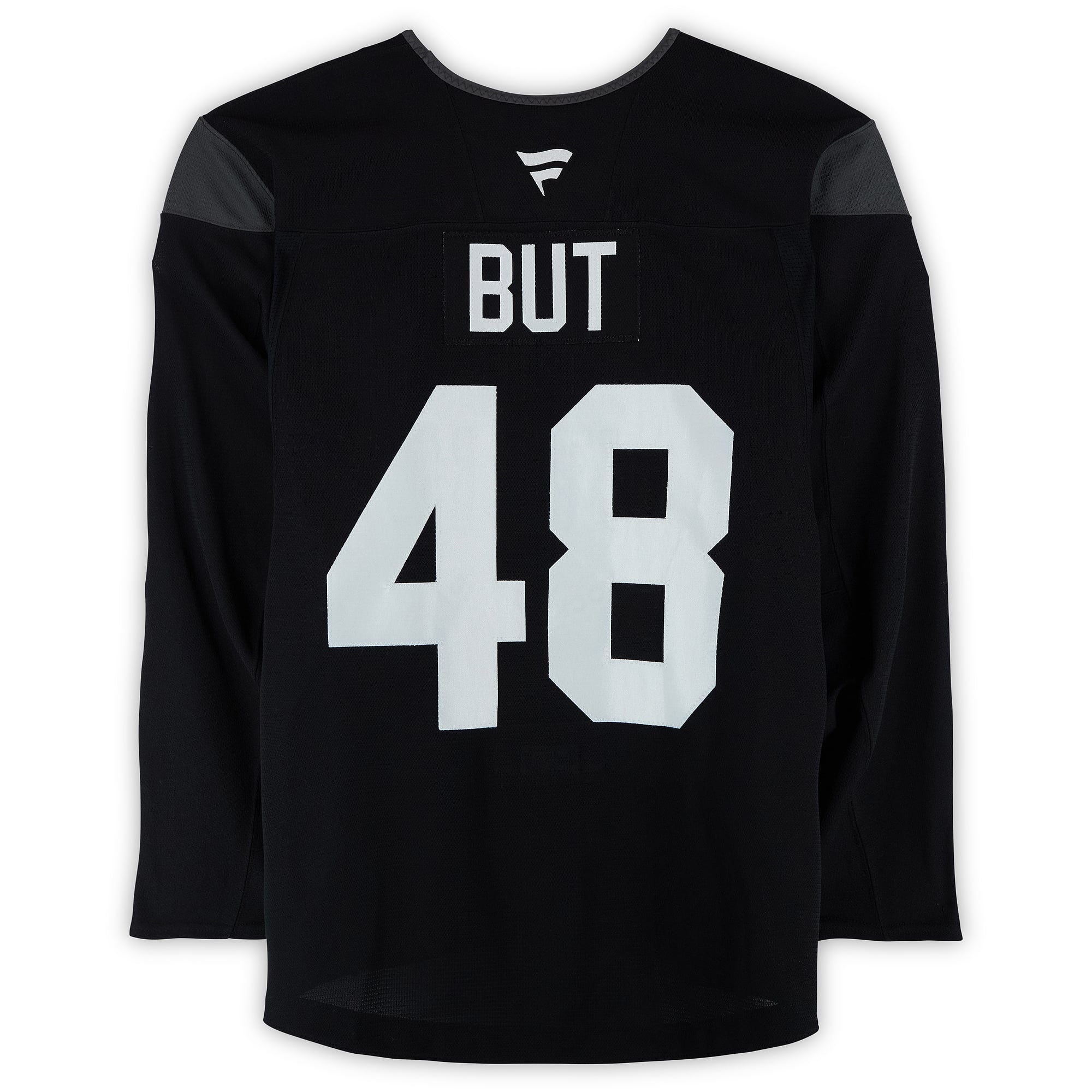 Daniil But Utah Mammoth Practice-Used #48 Black Jersey from the 2024-25 NHL Season