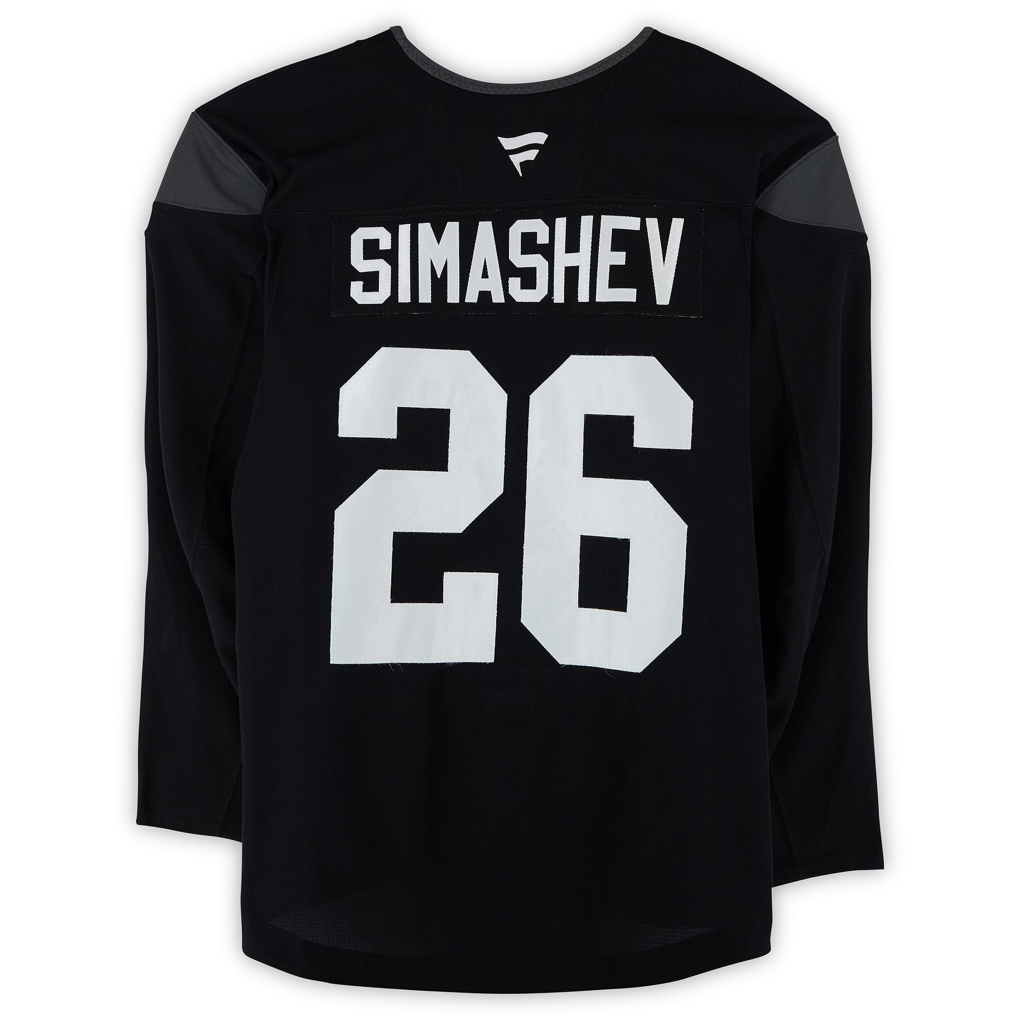 Maillot noir n° 26 porté à l'entraînement par Dmitry Simashev (Utah Mammoth) lors de la saison 2024-2025 de la LNH