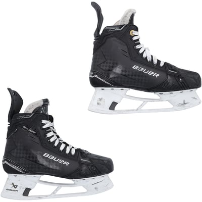 Dylan Guenther Utah Mammoth Fanatics Authentic Game-Used Black Bauer Skates from the 2025-26 NHL Season 