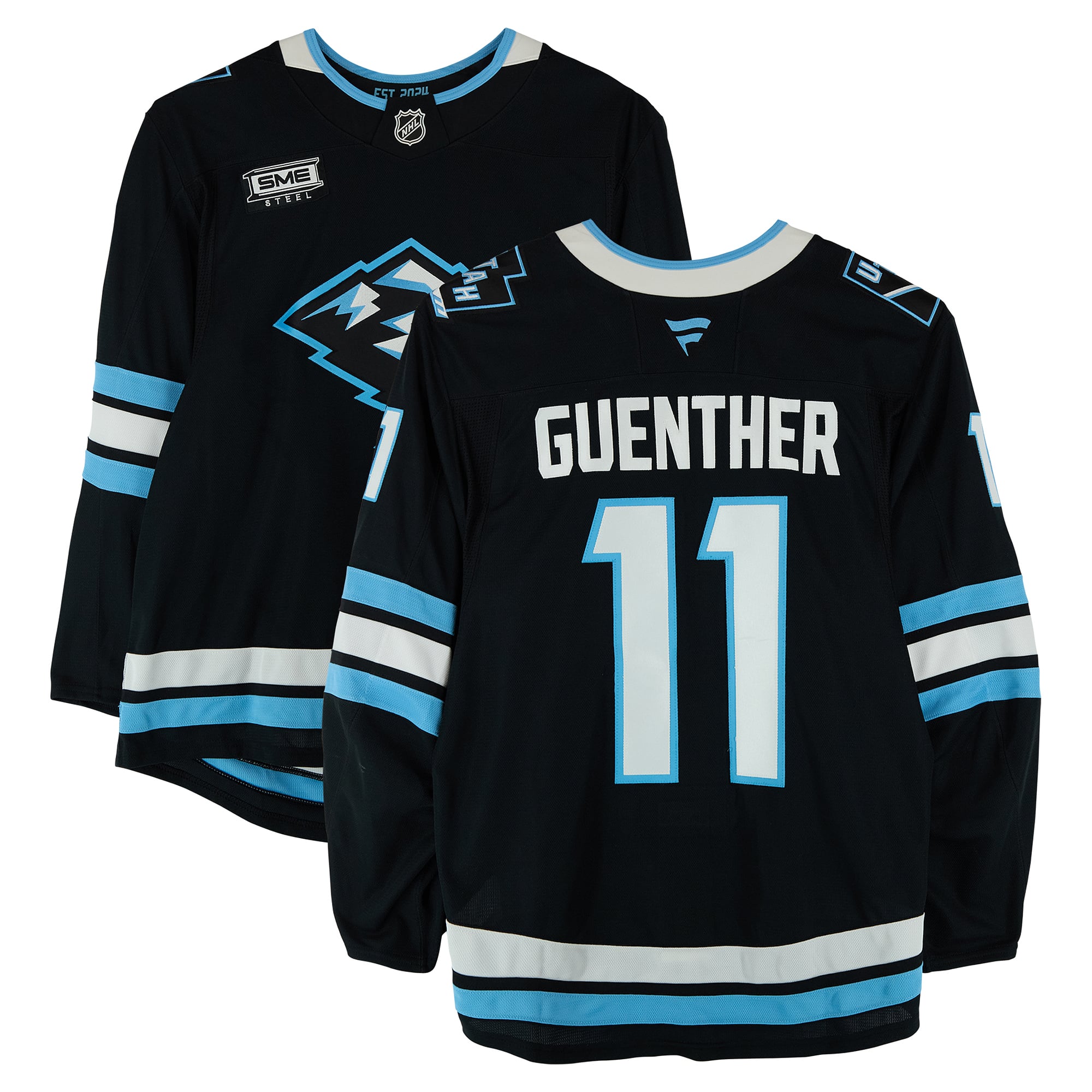 Dylan Guenther Utah Mammoth Game-Used #11 Jersey Worn During Round One of the 2026 Stanley Cup Playoffs vs. Vegas Golden Knights