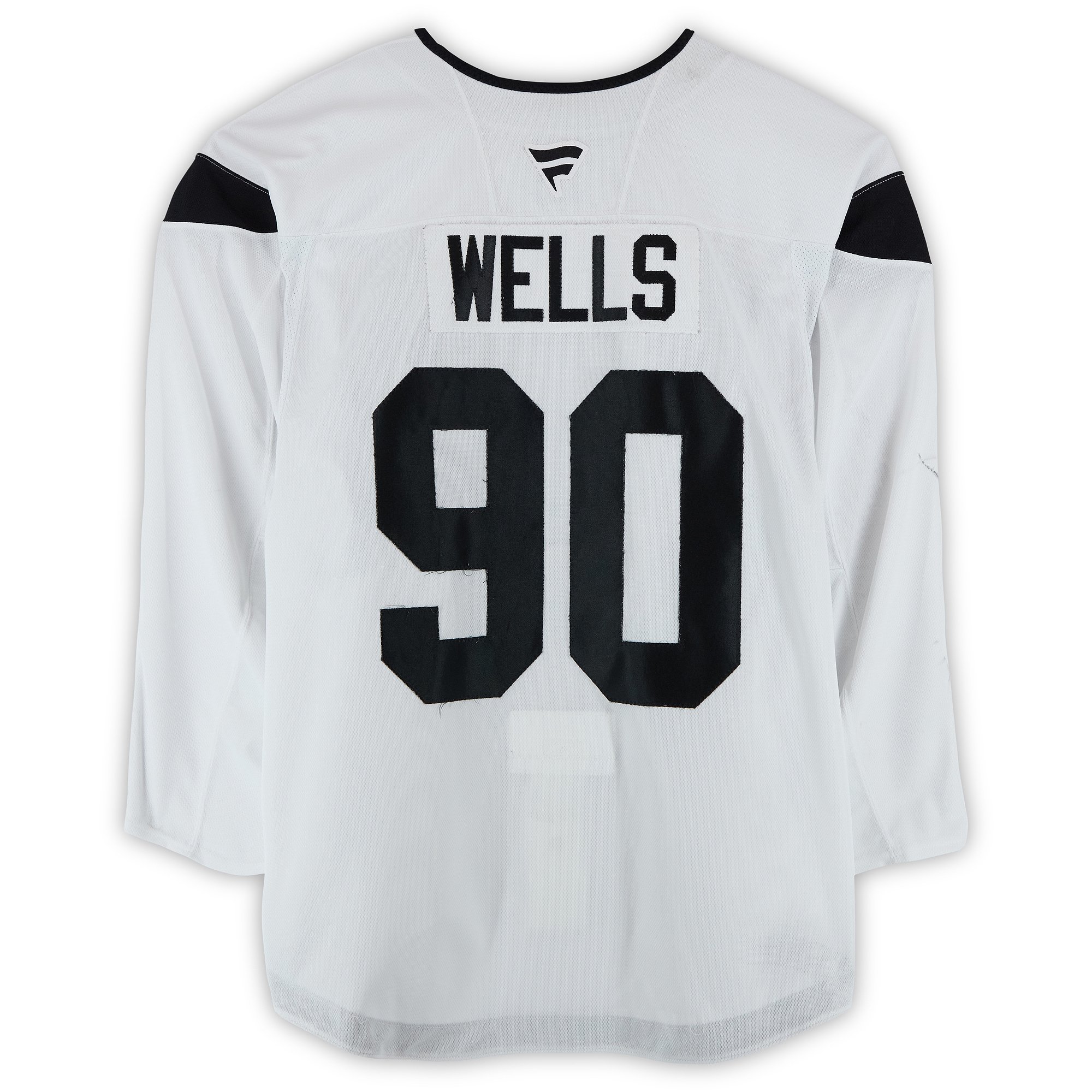 Dylan Wells Utah Mammoth Practice-Used #90 Jersey from the 2024-25 NHL Season