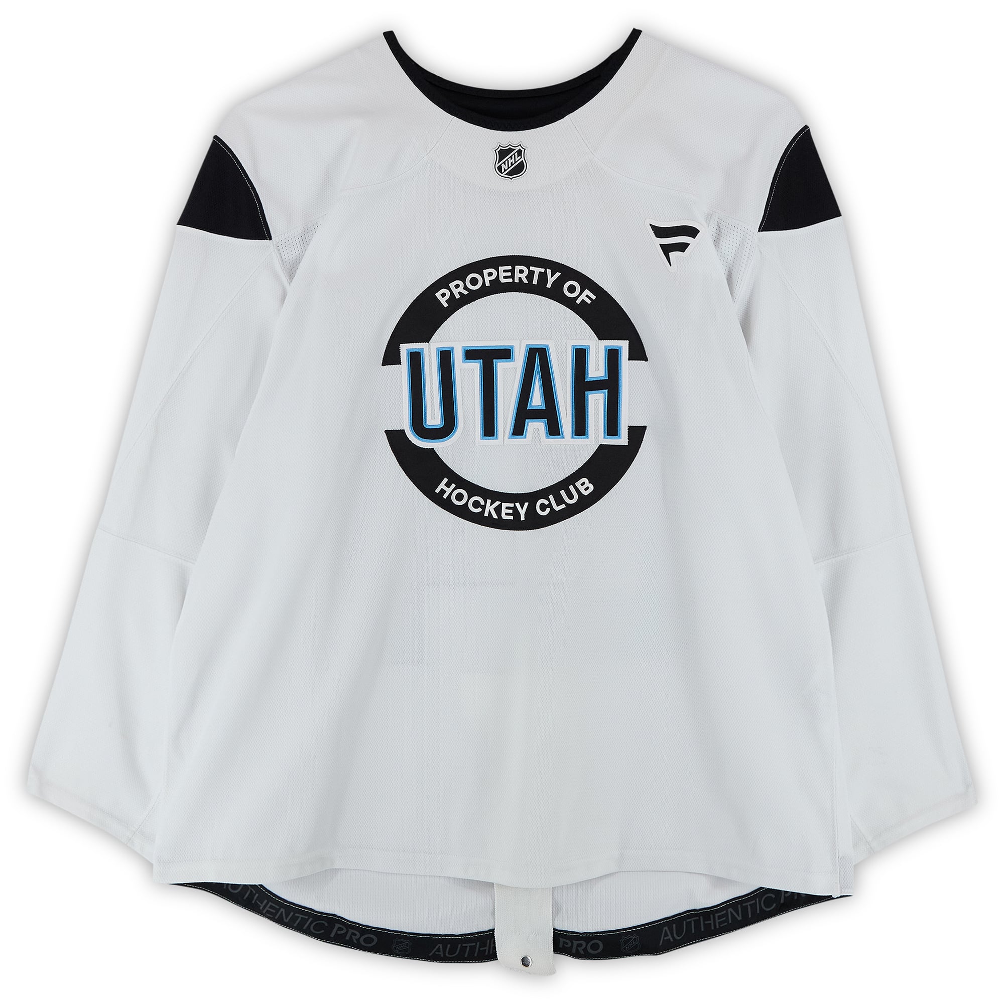 Egor Sokolov Utah Hockey Club Practice-Used #73 White Jersey from the 2024-25 NHL Season