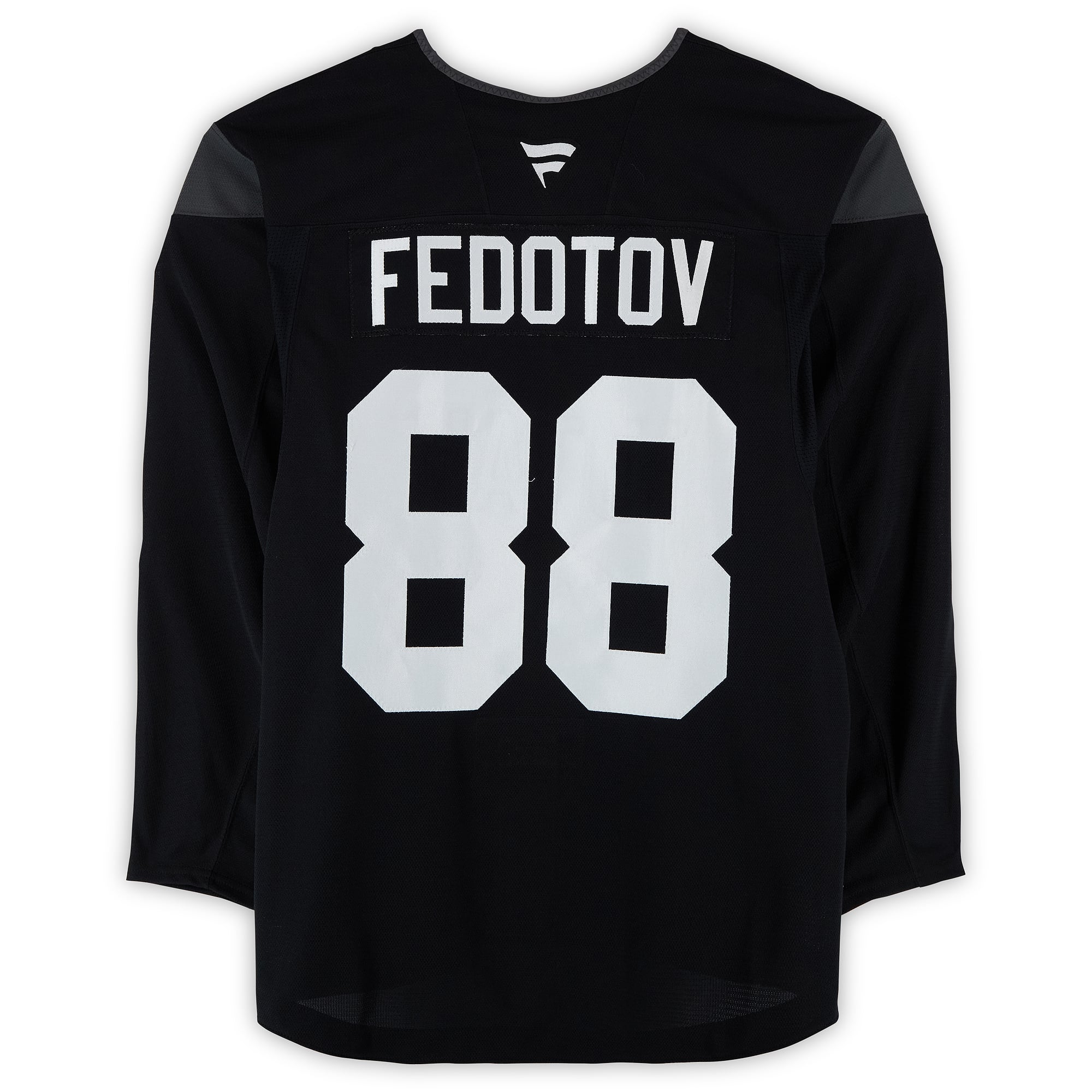 Maillot noir d'entraînement n° 88 d'Ilya Fedotov, des Mammoths du Utah, saison 2024-2025 de la LNH