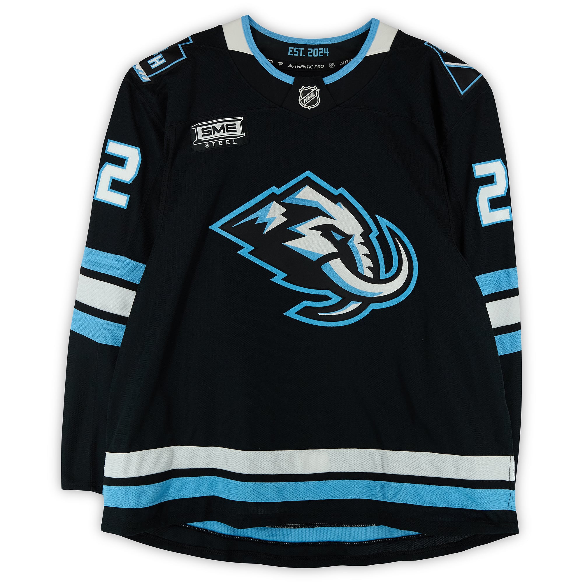 Jack McBain Utah Mammoth Game-Used #22 Jersey Worn During Round One of the 2026 Stanley Cup Playoffs vs. Vegas Golden Knights