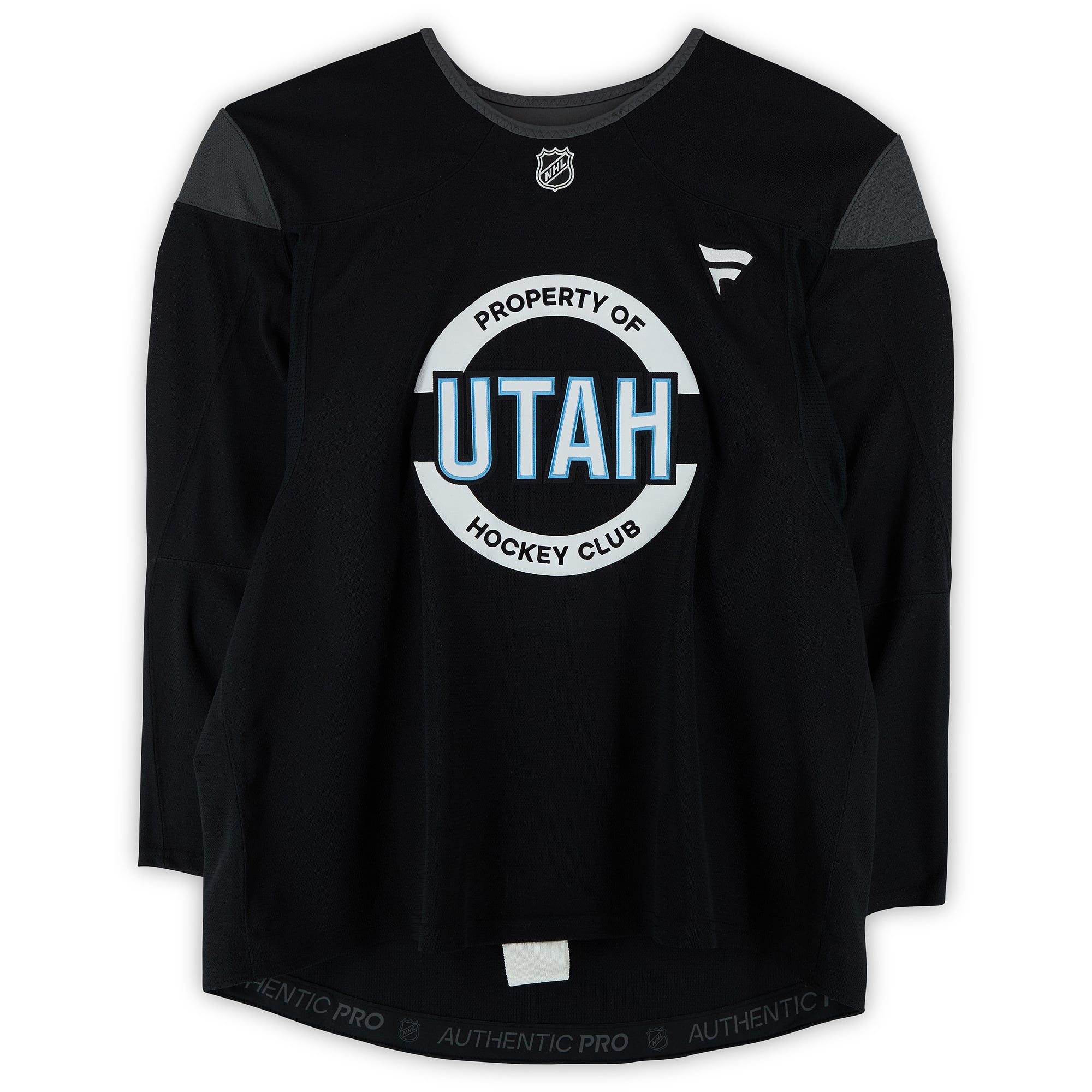Juuso Valimaki Utah Mammoth Practice-Used #4 Black Jersey from the 2024-25 NHL Season