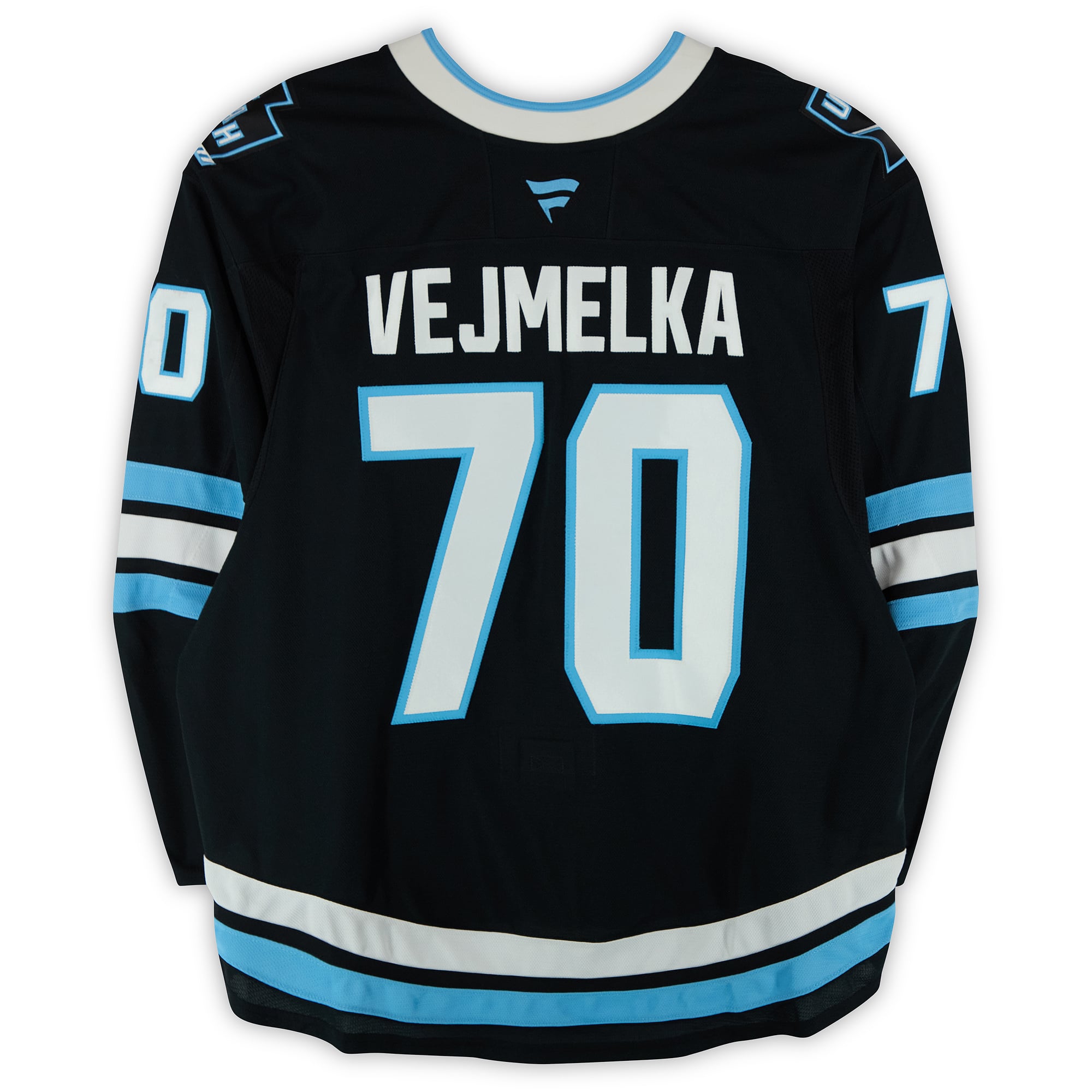 Karel Vejmelka Utah Mammoth Game-Used #70 Jersey Worn During Round One of the 2026 Stanley Cup Playoffs vs. Vegas Golden Knights