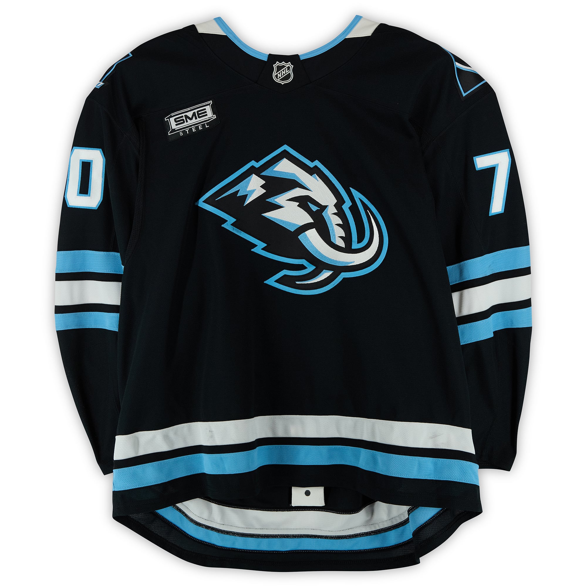 Karel Vejmelka Utah Mammoth Game-Used #70 Jersey Worn During Round One of the 2026 Stanley Cup Playoffs vs. Vegas Golden Knights