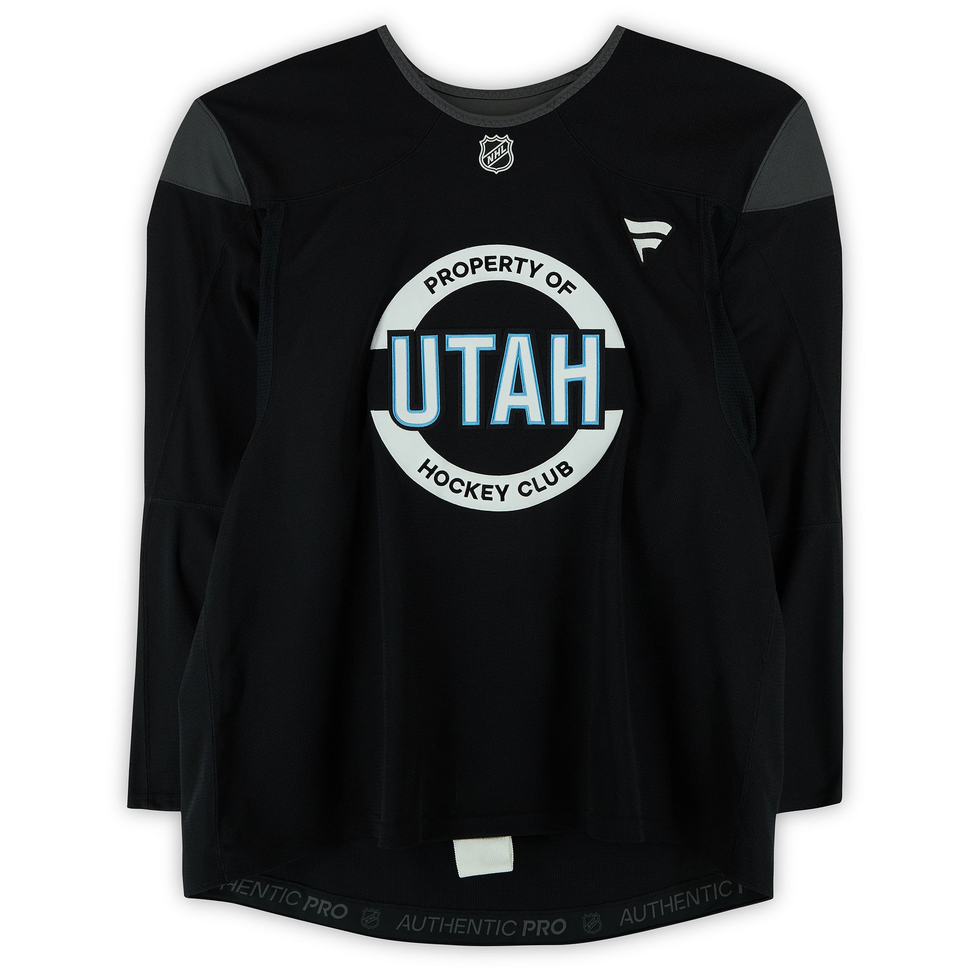 Kevin Stenlund Utah Mammoth Practice-Used #82 Black Jersey from the 2024-25 NHL Season