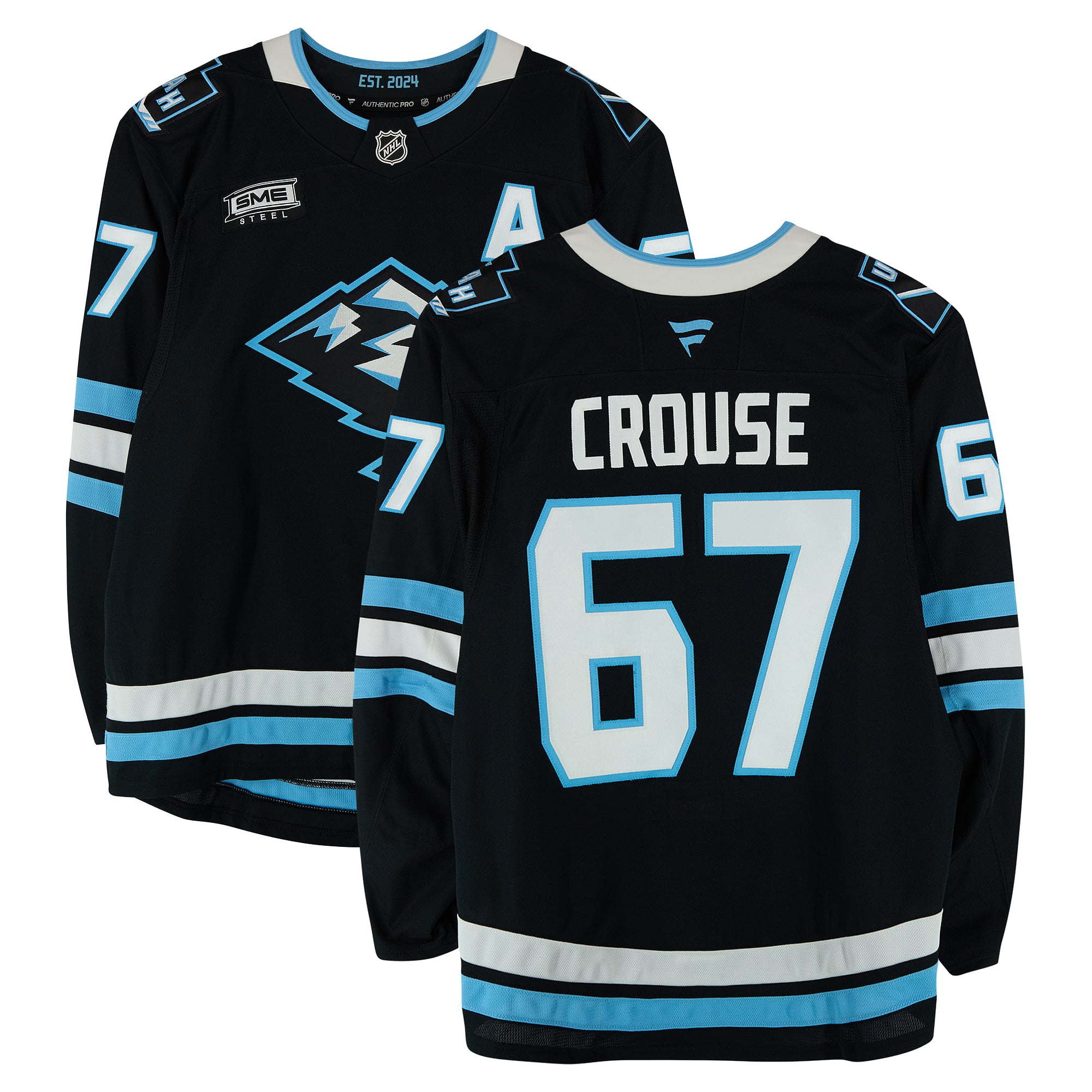 Lawson Crouse Utah Mammoth Game-Used #67 Jersey Worn During Round One of the 2026 Stanley Cup Playoffs vs. Vegas Golden Knights