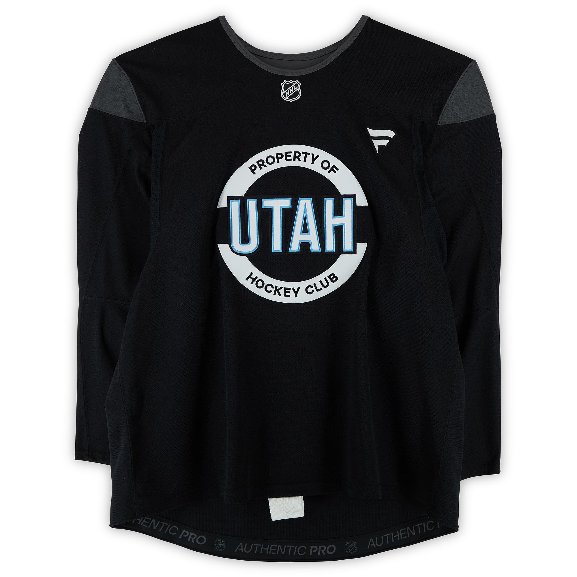 Lawson Crouse Utah Mammoth Practice-Used #67 Black Jersey from the 2024-25 NHL Season