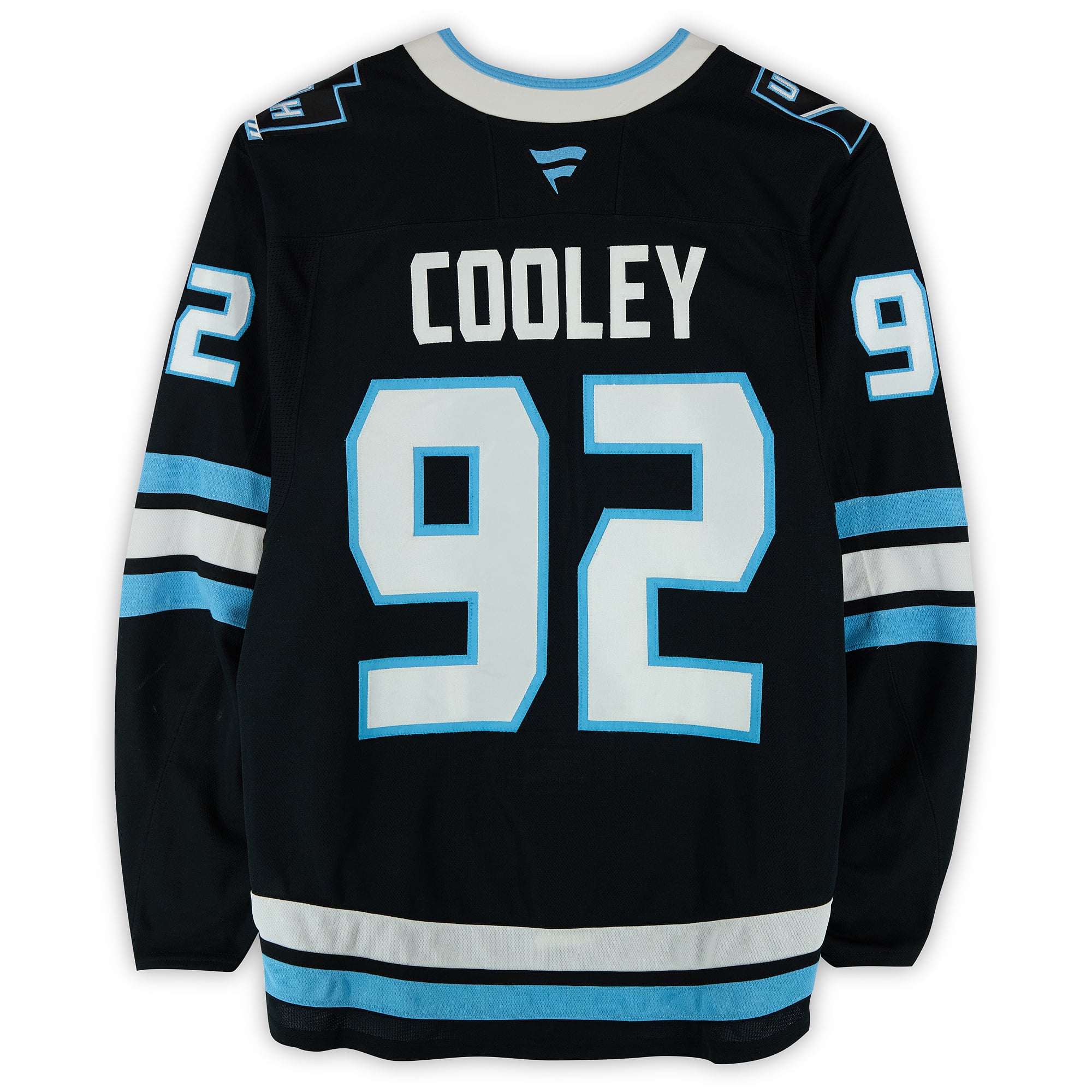Logan Cooley Utah Mammoth Game-Used #92 Black Jersey Worn During Round One of the 2026 Stanley Cup Playoffs vs. Vegas Golden Knights