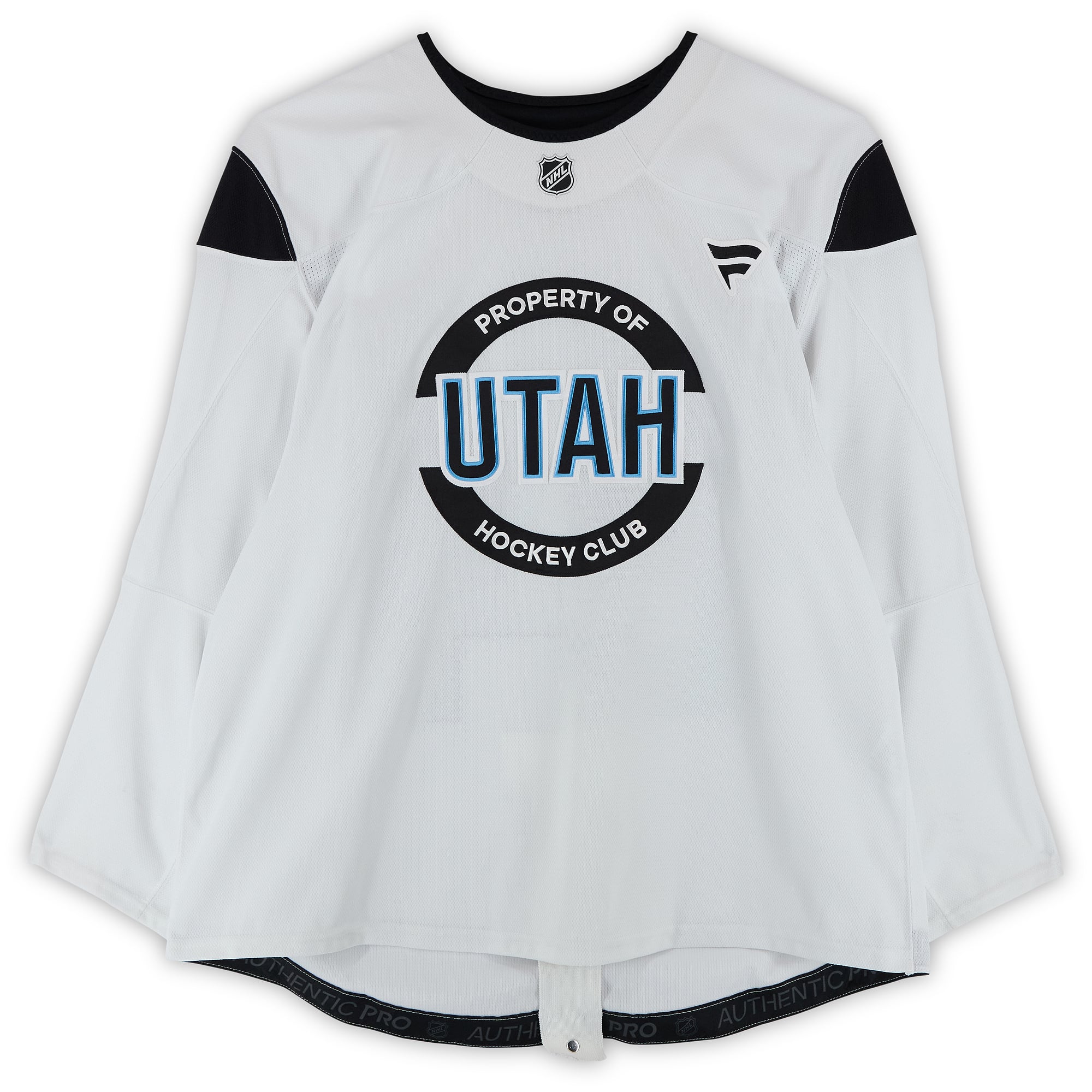 Logan Cooley Utah Mammoth Practice-Used #92 Jersey from the 2024-25 NHL Season