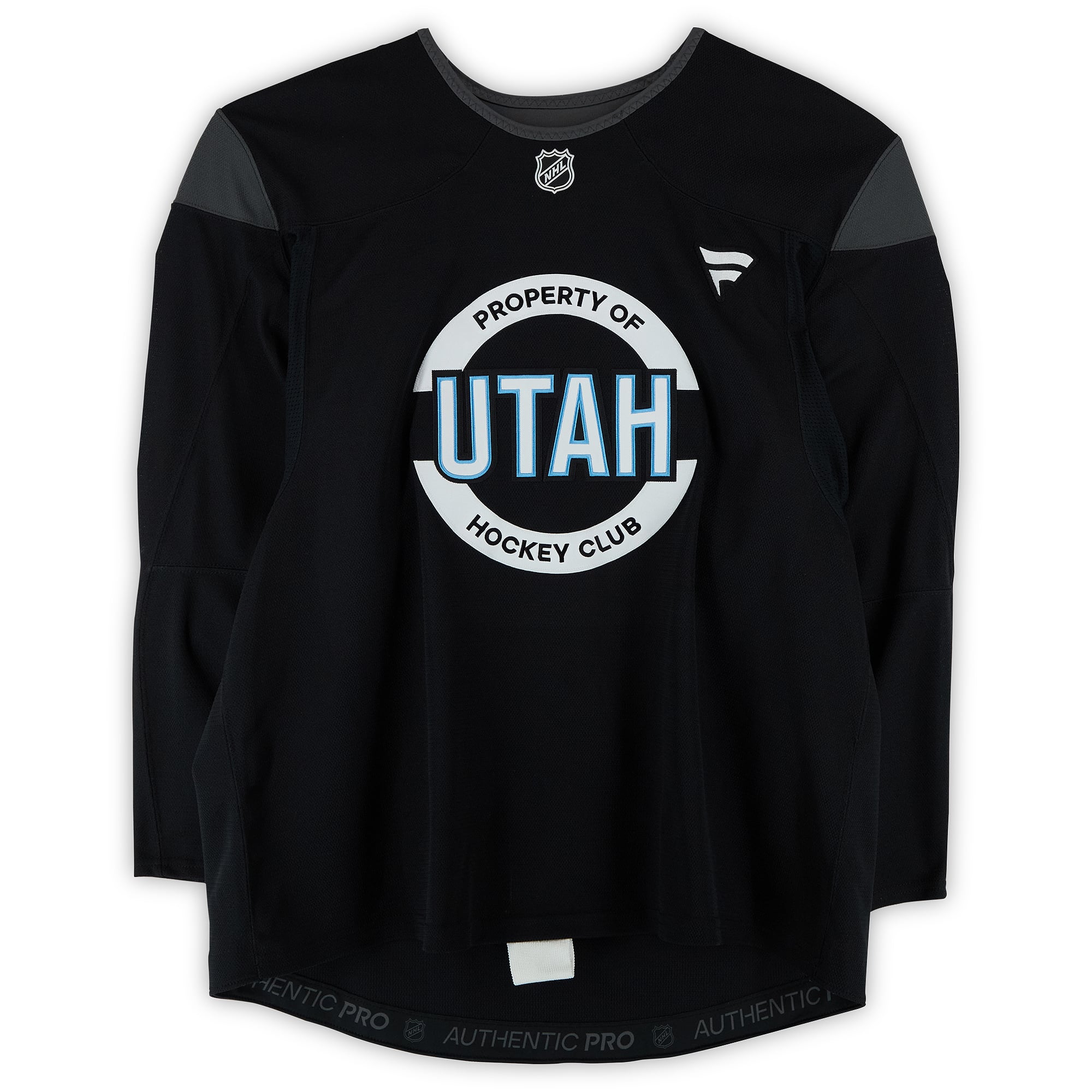 Matthew Morden Utah Mammoth Practice-Used #59 Black Jersey from the 2024-25 NHL Season