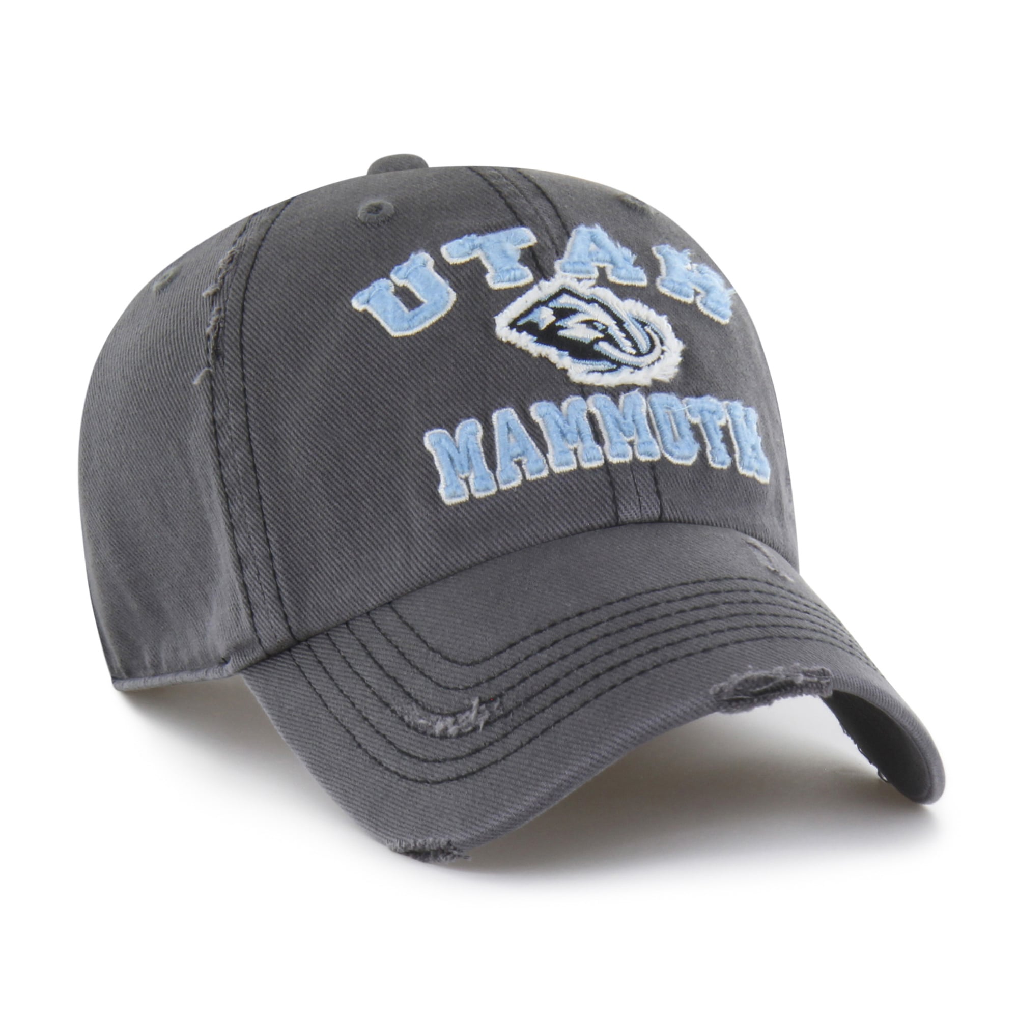 Chapeau ajustable '47 Black Utah Mammoth Seymoore à application vieillie