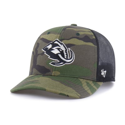  Utah Mammoth '47 Trucker Snapback Hat - Camo