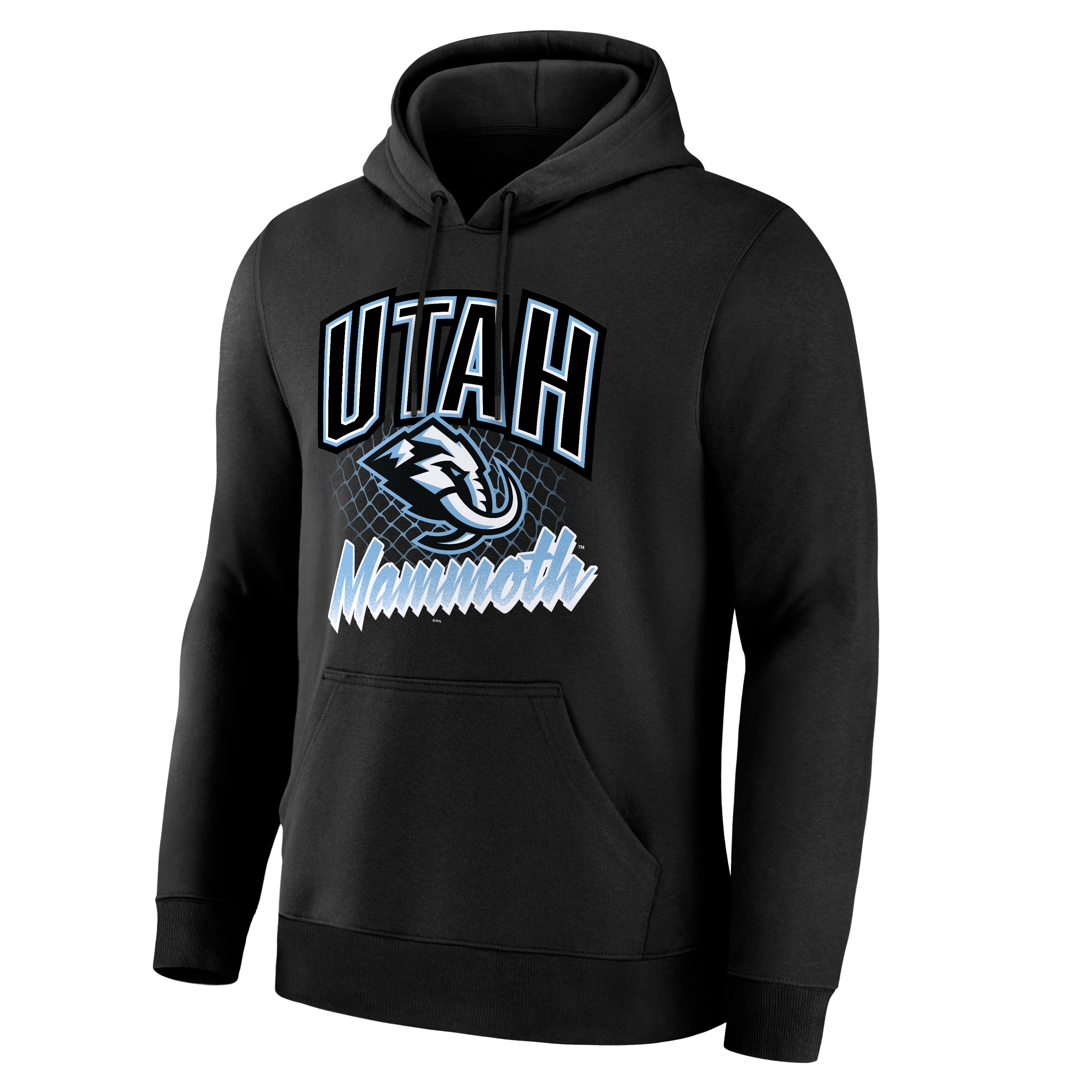 Sweat à capuche alternatif noir Utah Mammoth pour homme