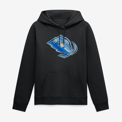 Utah Mammoth Big & Tall Metallic Mascot Hoodie - Black