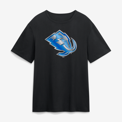 Utah Mammoth  Metallic Mascot T-Shirt - Black