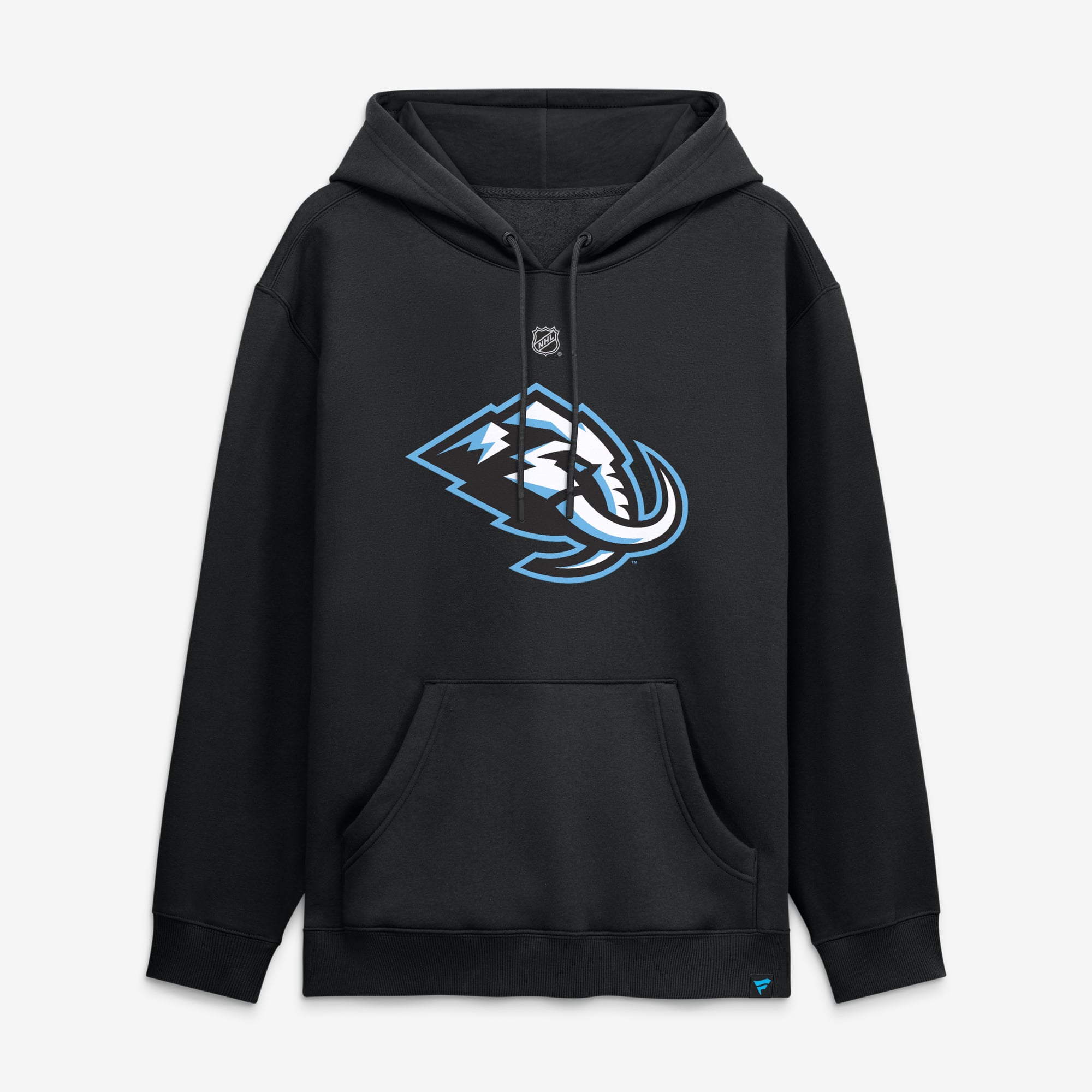Sweat à capuche authentique Fanatics Anders Lee Utah Mammoth noir avec nom et numéro