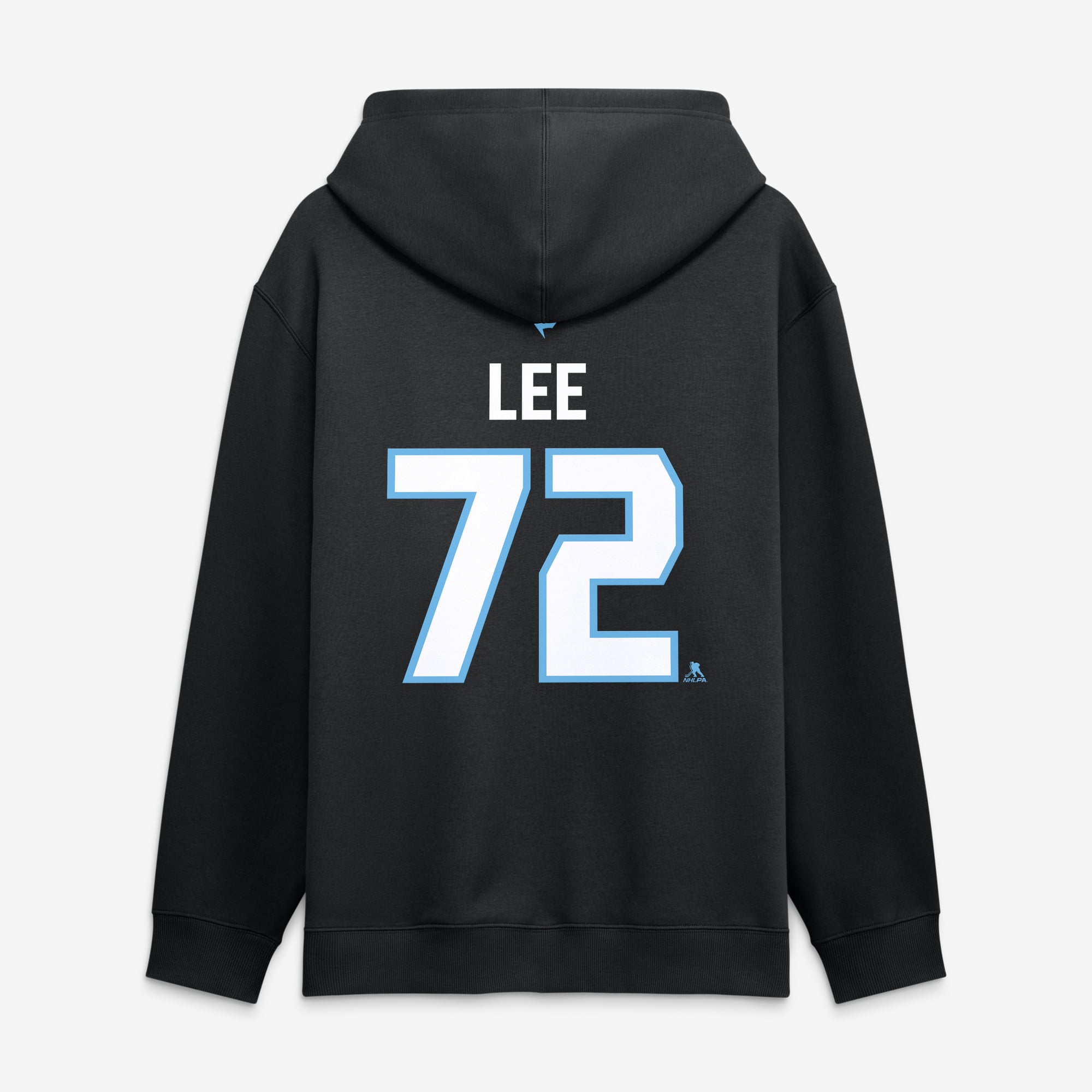 Sweat à capuche authentique Fanatics Anders Lee Utah Mammoth noir avec nom et numéro