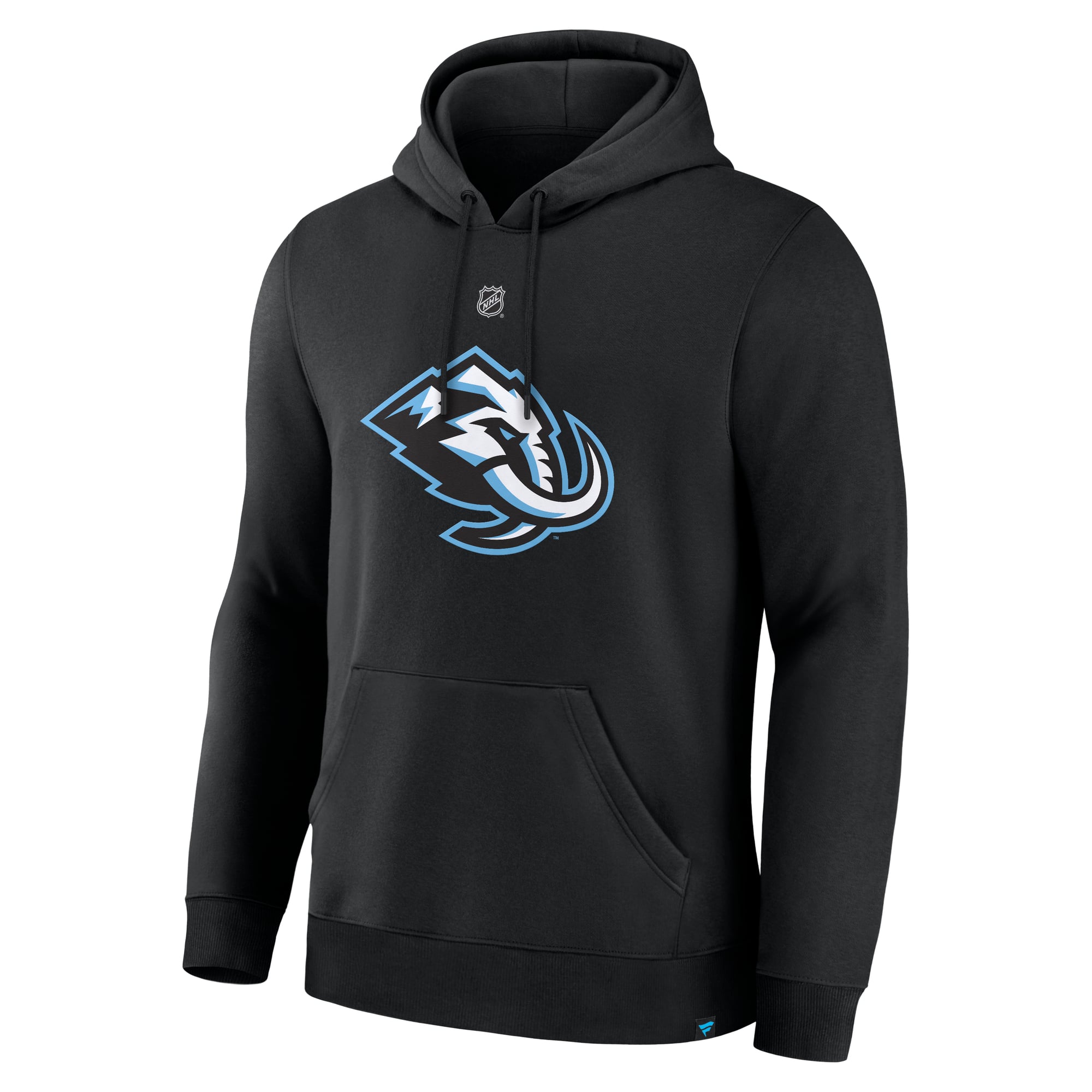 Sweat à capuche authentique Fanatics Anders Lee Utah Mammoth noir avec nom et numéro