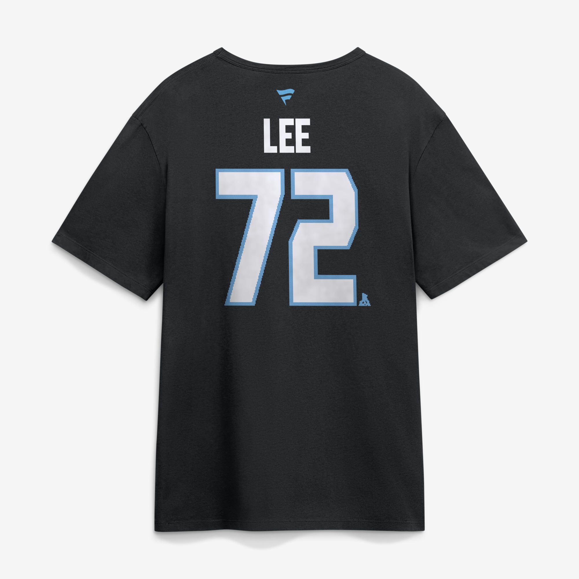 T-shirt authentique Fanatics Anders Lee Black Utah Mammoth avec nom et numéro