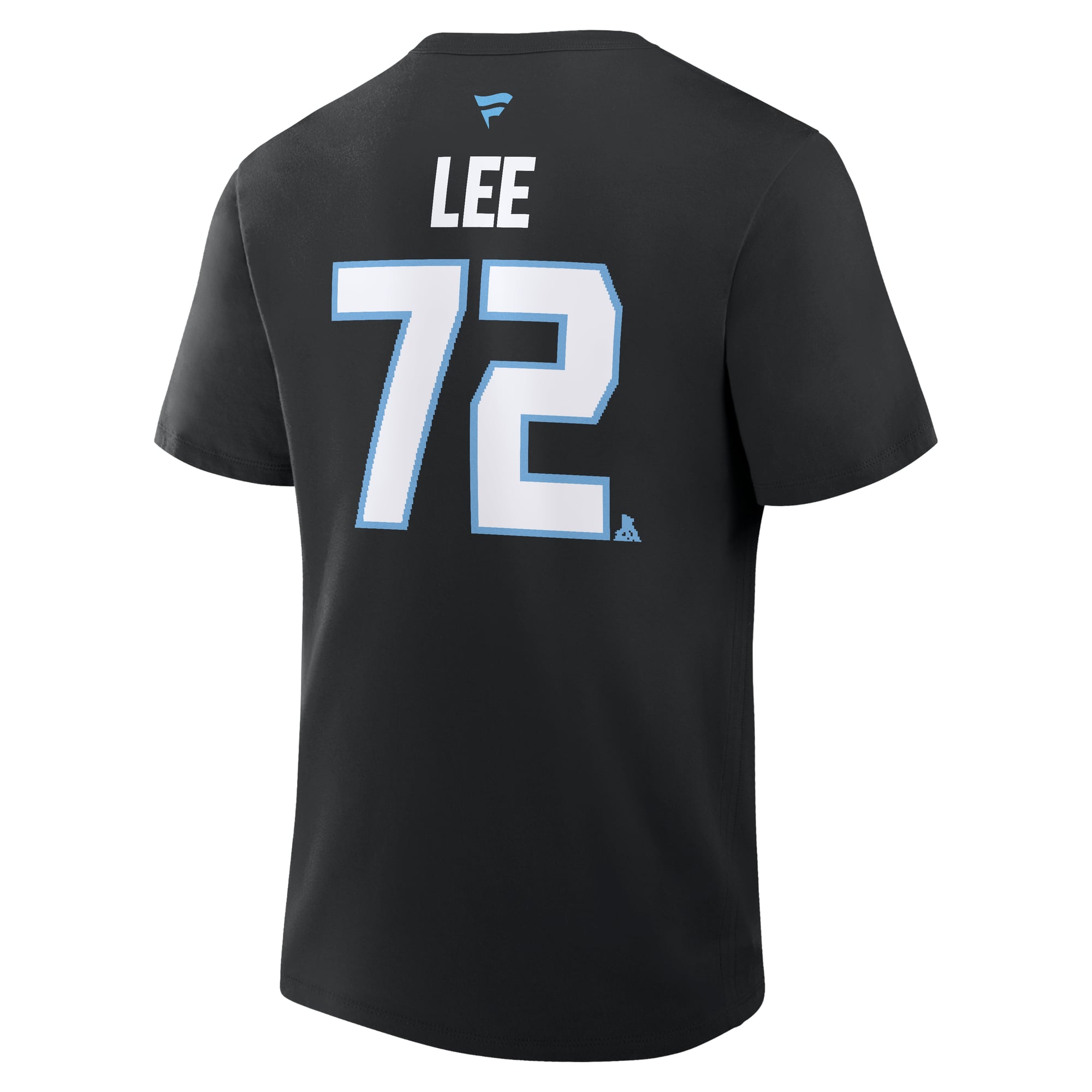 T-shirt authentique Fanatics Anders Lee Black Utah Mammoth avec nom et numéro