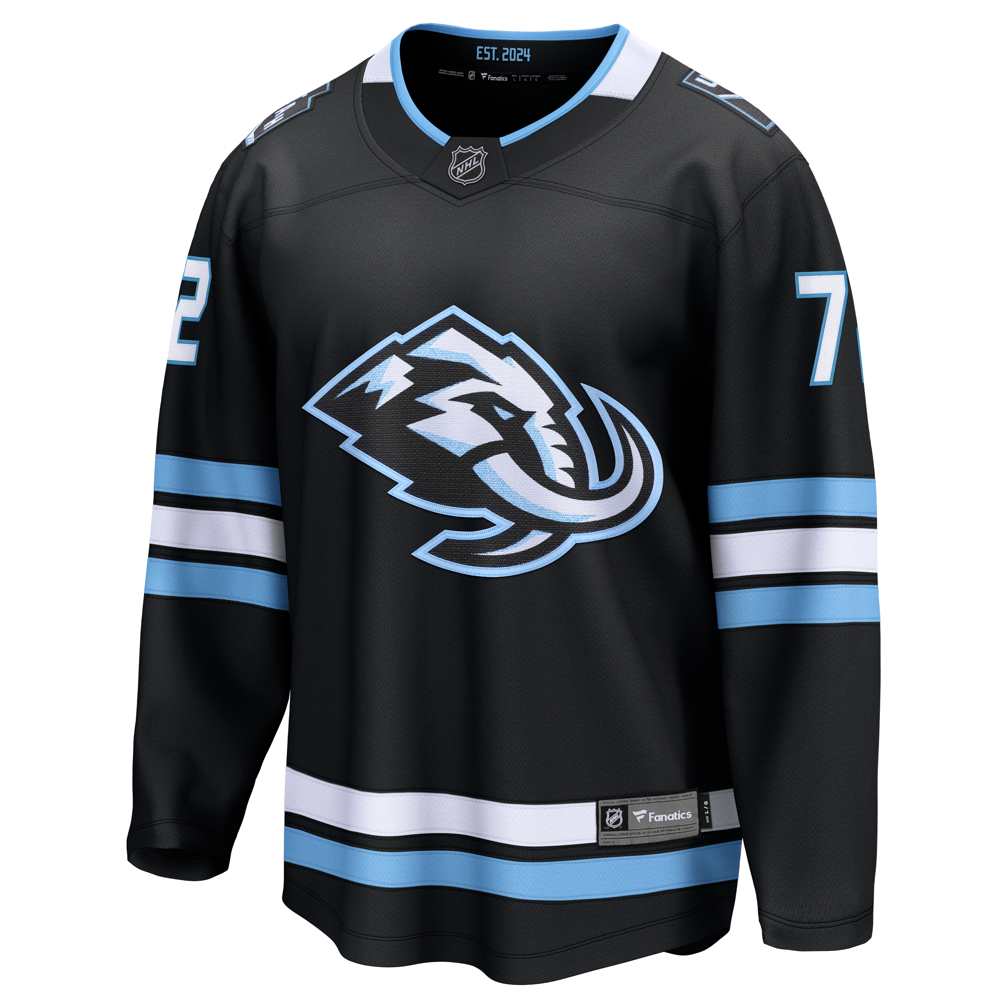 Maillot domicile Breakaway noir Anders Lee Utah Mammoth pour homme (Fanatics)