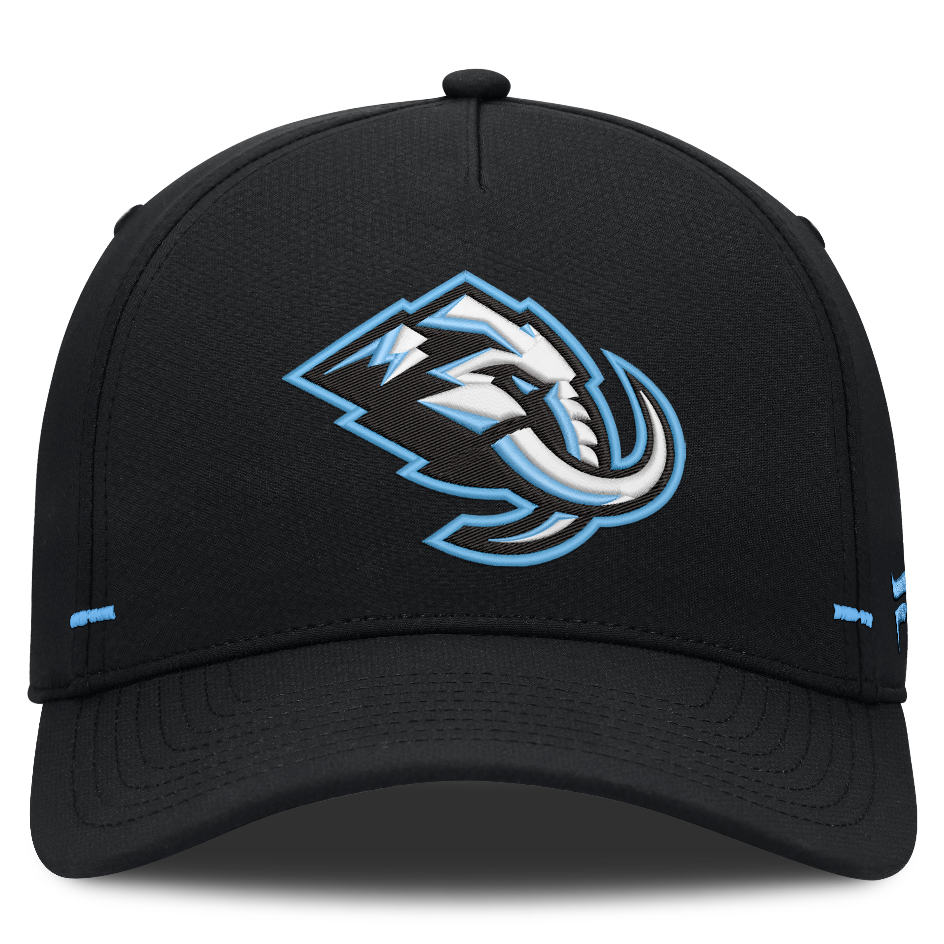 Men's Fanatics Black Utah Mammoth Authentic Pro Rink Bar Tacks A-Frame Adjustable Hat