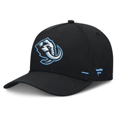 Men's Utah Mammoth Fanatics Black Authentic Pro Rink Bar Tacks A-Frame Adjustable Hat