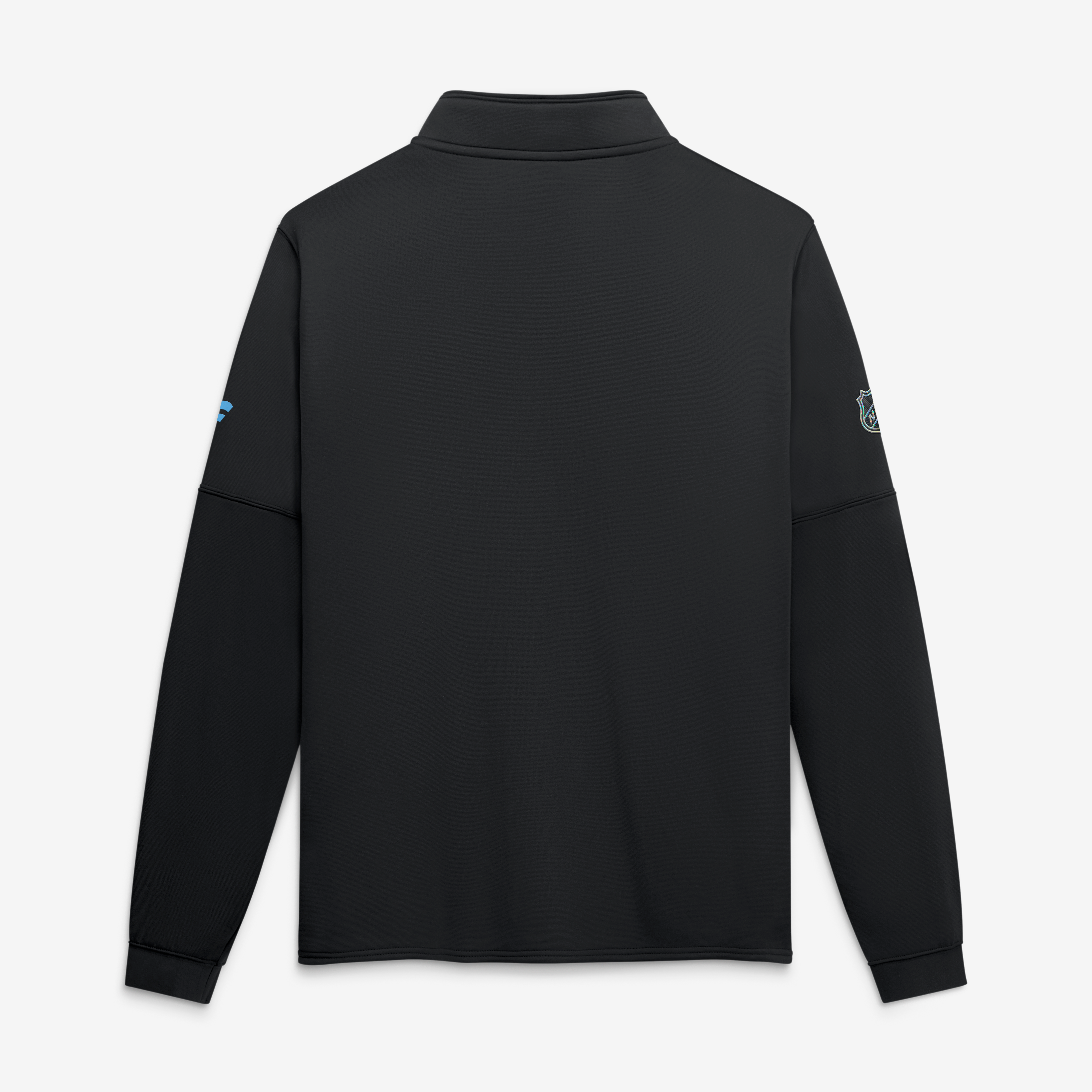 Men's Fanatics Black Utah Mammoth Authentic Pro Rink Fleece Full-Zip Jacket