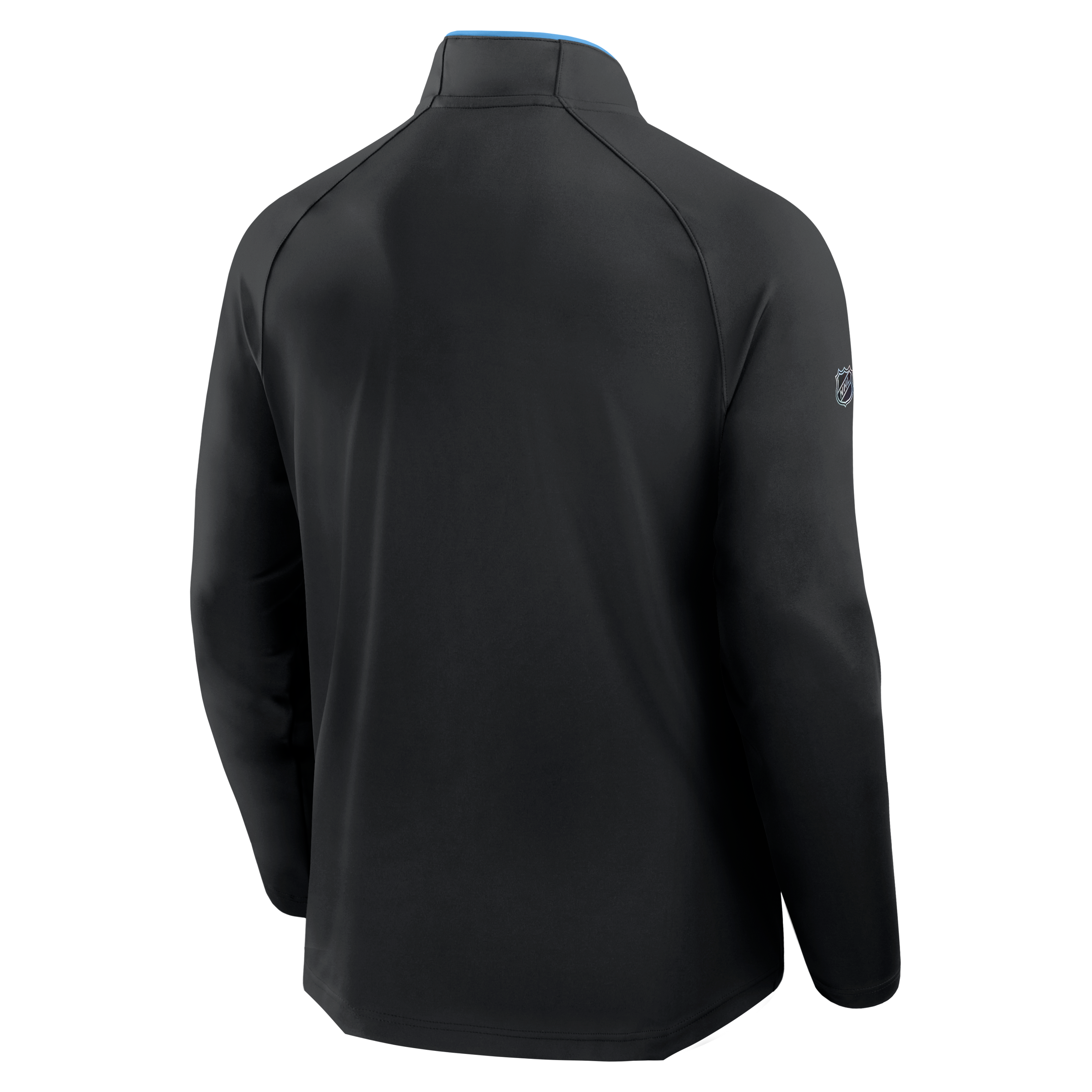 Men's Fanatics Black Utah Mammoth Authentic Pro Rink Lightweight Quarter-Zip Pullover