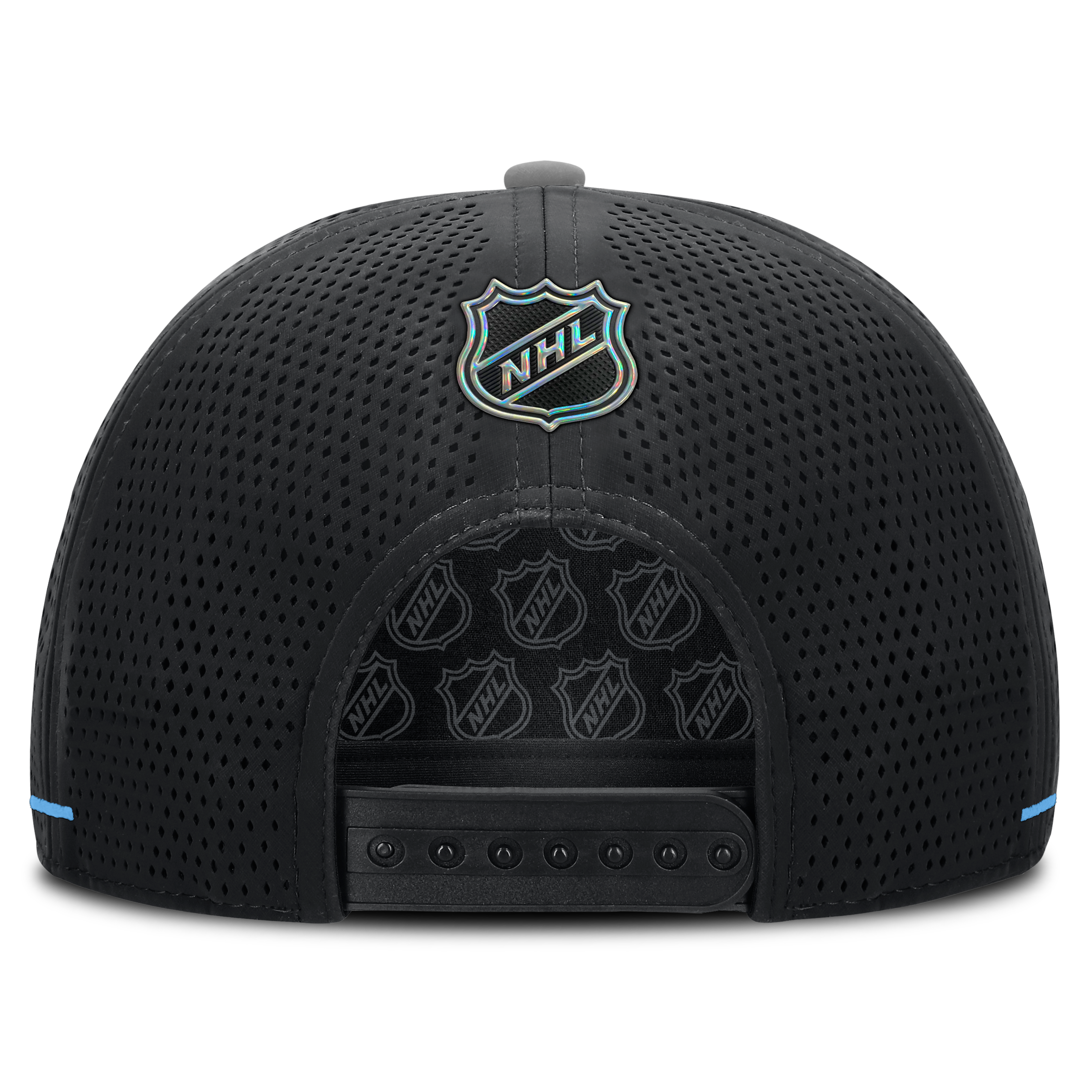 Men's Fanatics Black Utah Mammoth Authentic Pro Rink Vented A-Frame Adjustable Hat