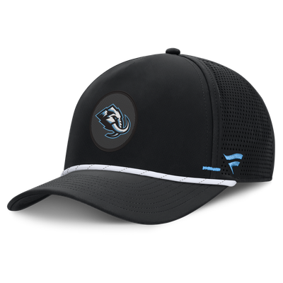 Men's Utah Mammoth Fanatics Black Authentic Pro Rink Vented A-Frame Adjustable Hat