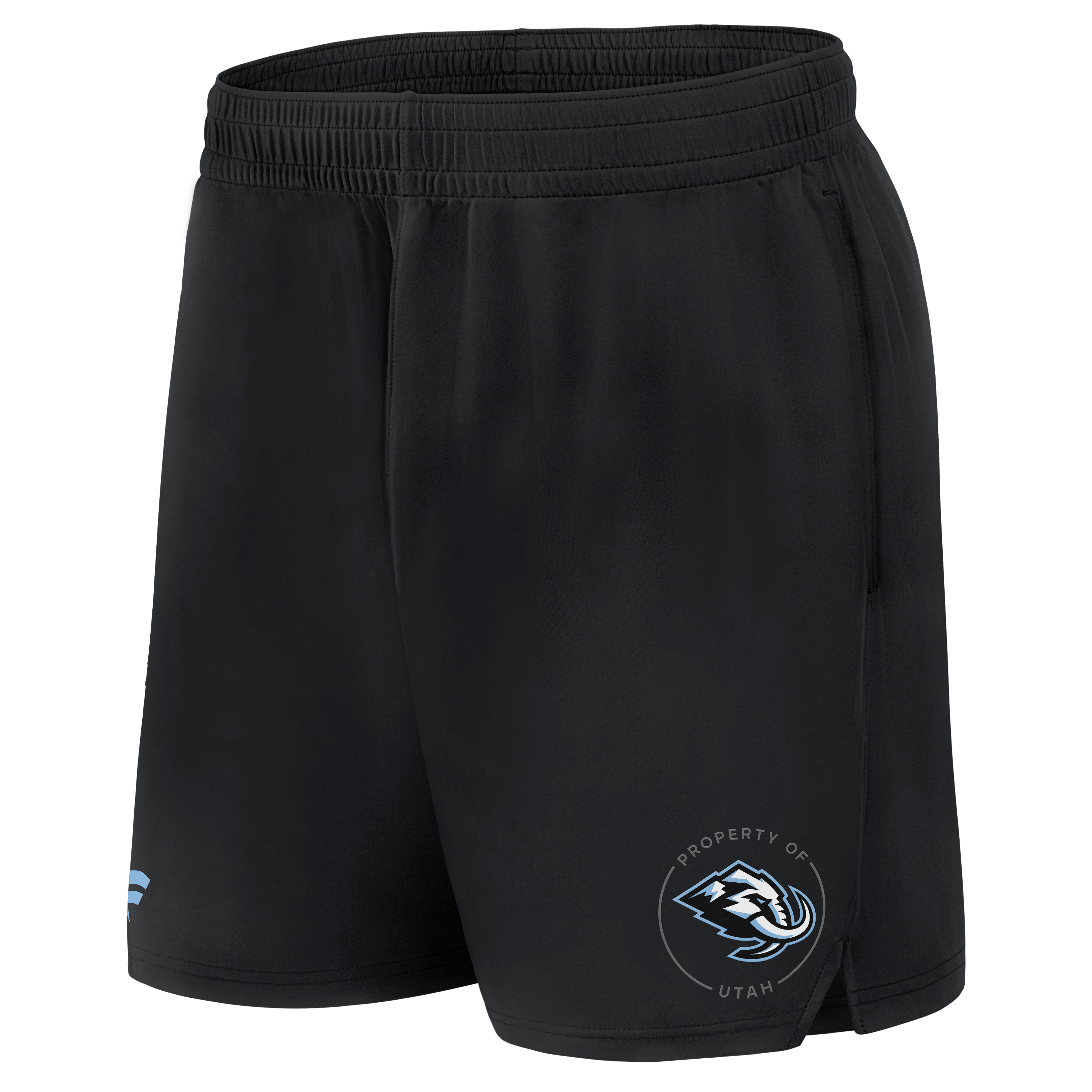 Short d'entraînement authentique Utah Mammoth Pro noir pour homme de Fanatics